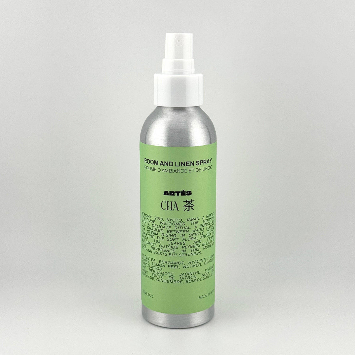CHA 茶 Room & Linen Spray 150ML by ARTES
