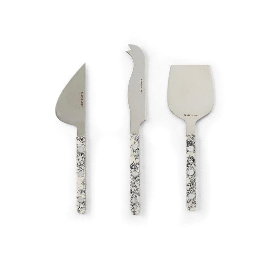 Cheese Knives Set in 2 colours by Tasteology