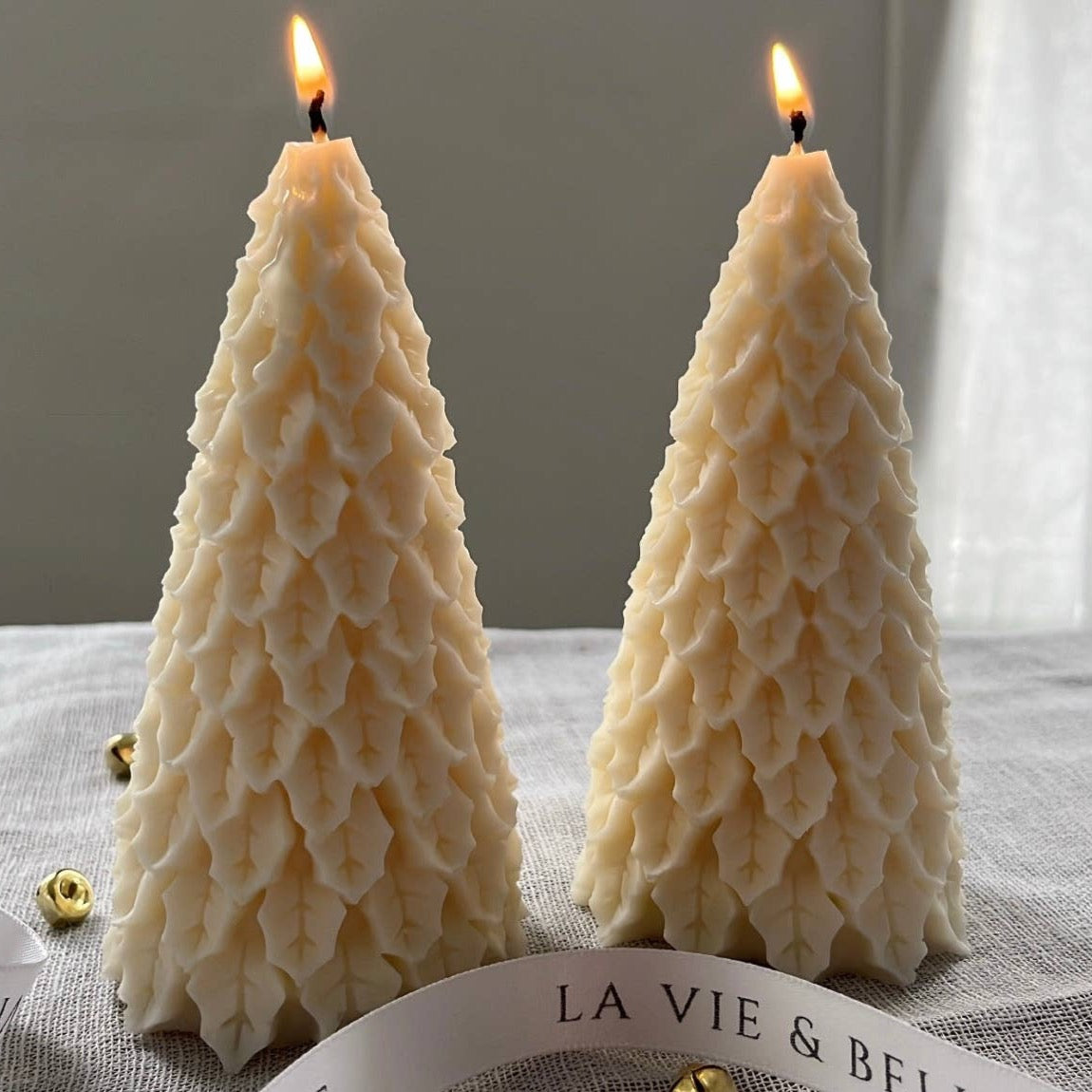 Christmas Tree Candle: Citrus by La vie & Belle
