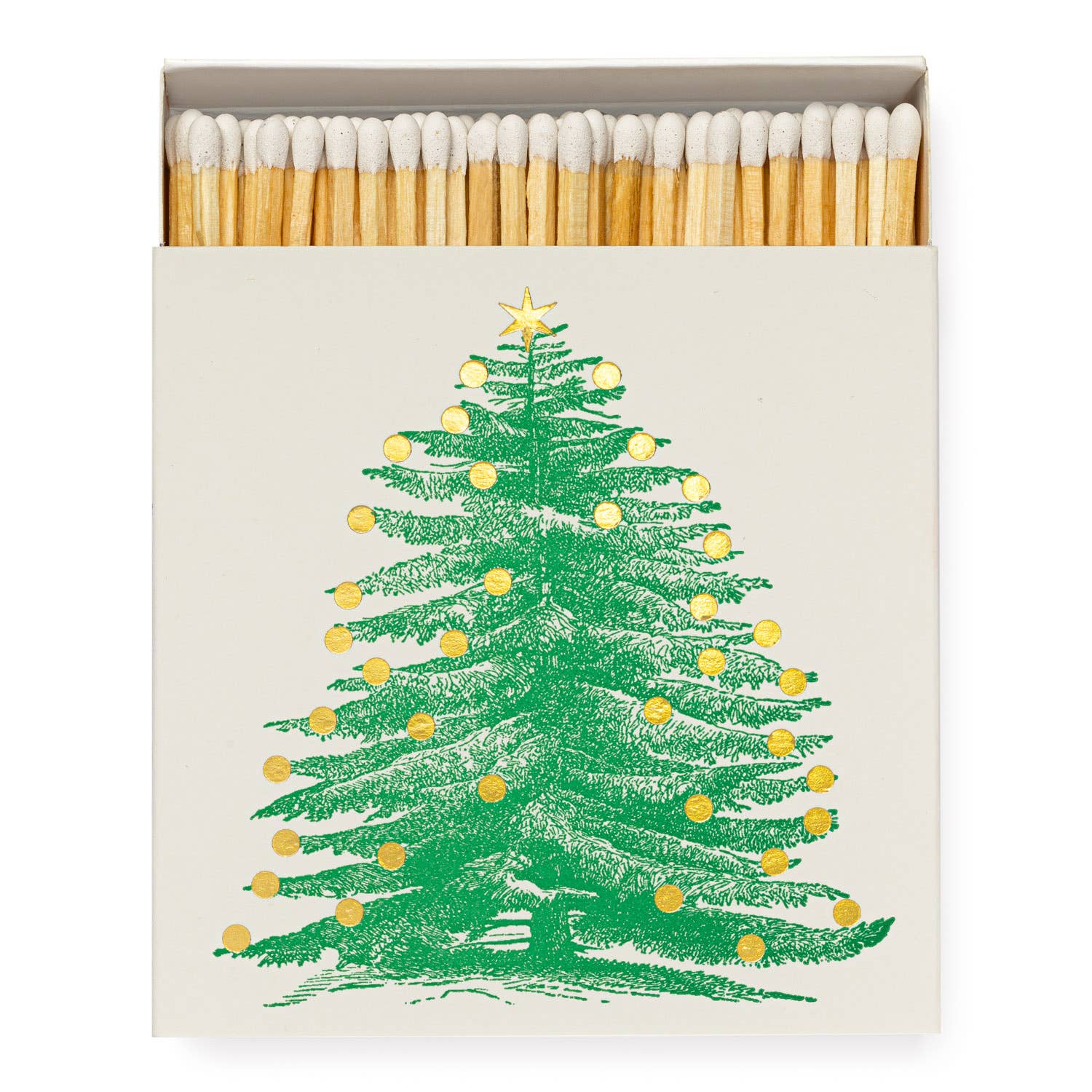 Christmas Tree Matchbox by Archivist Gallery