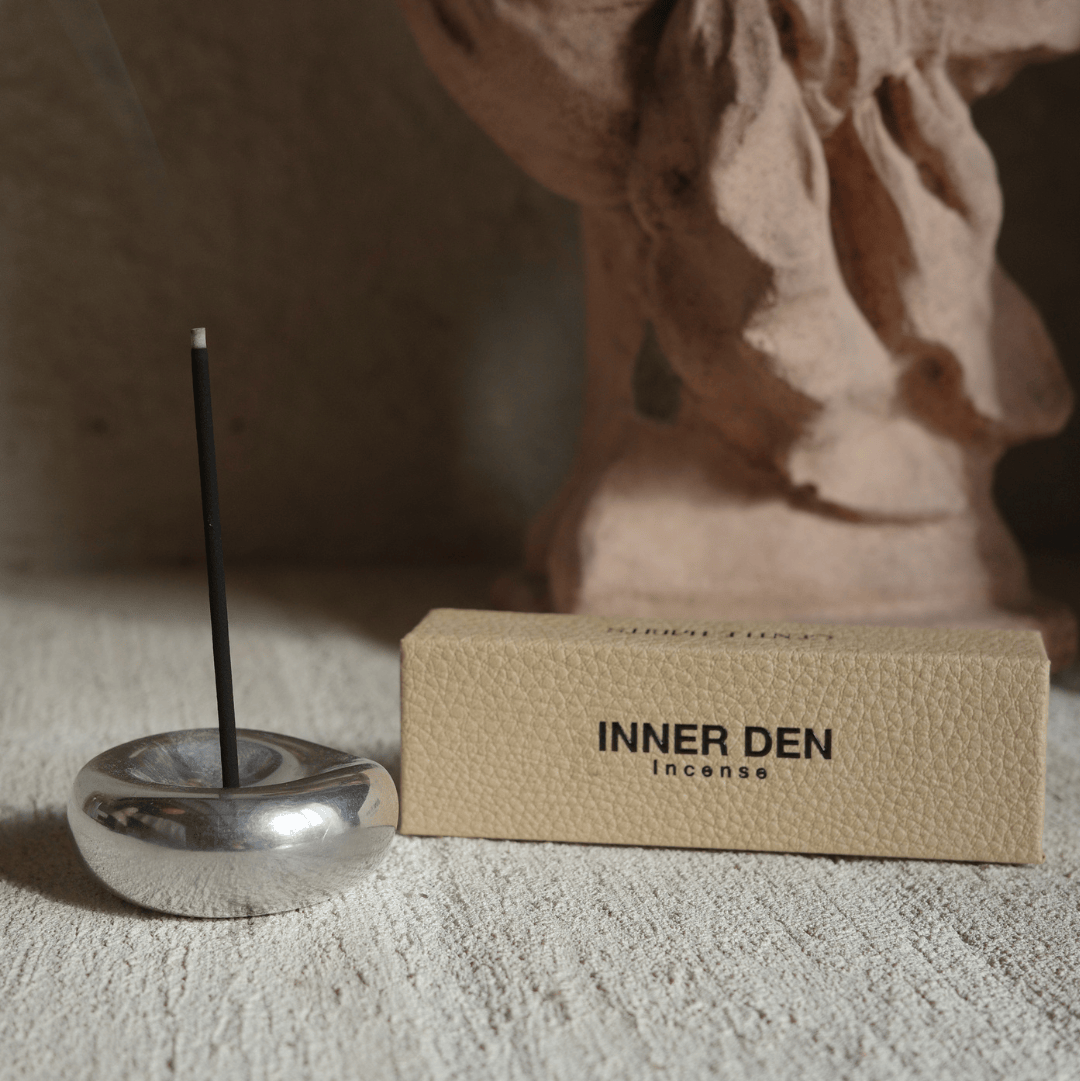 Chrome Incense Holder by Gentle Habits