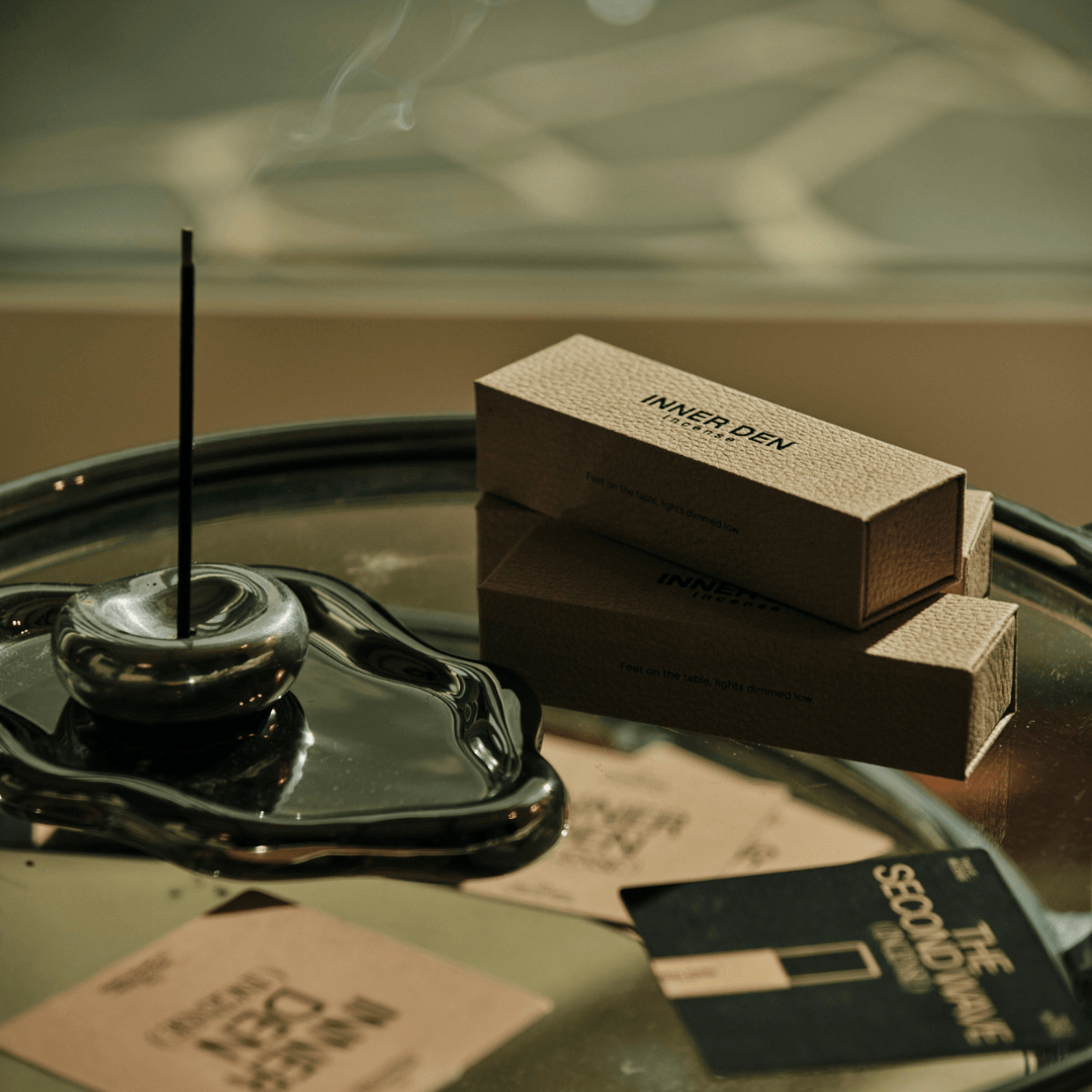 Chrome Incense Holder by Gentle Habits