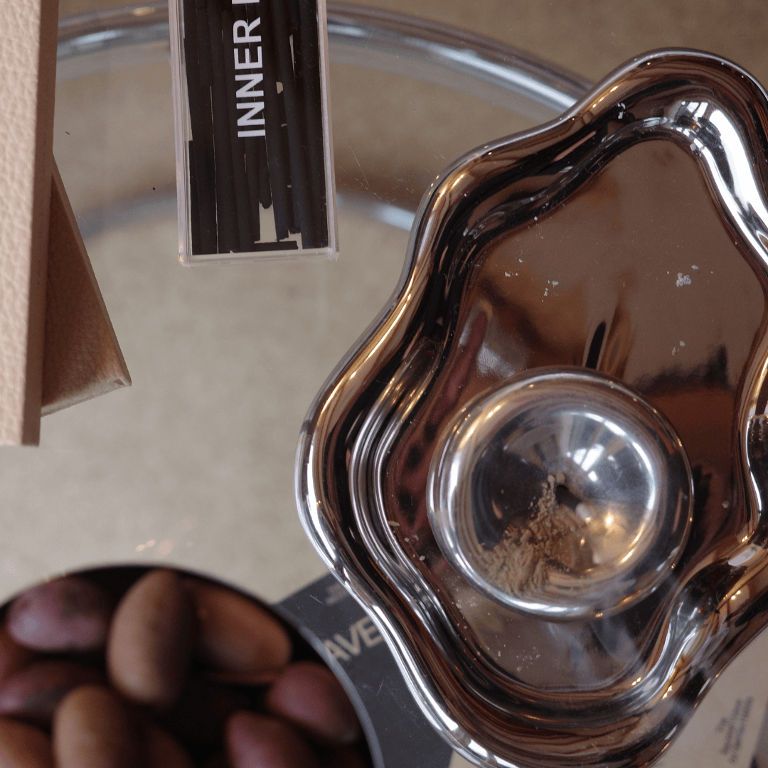 Chrome Incense Holder by Gentle Habits