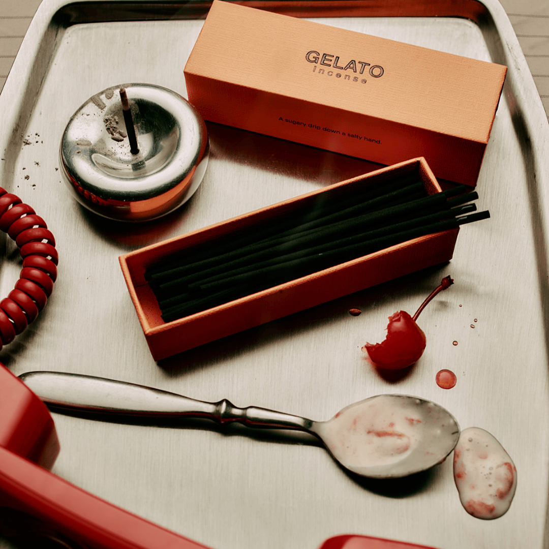 Chrome Incense Holder by Gentle Habits