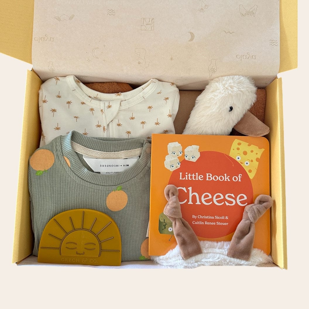 Citrus & Shade - Gift Box for Baby by Claya