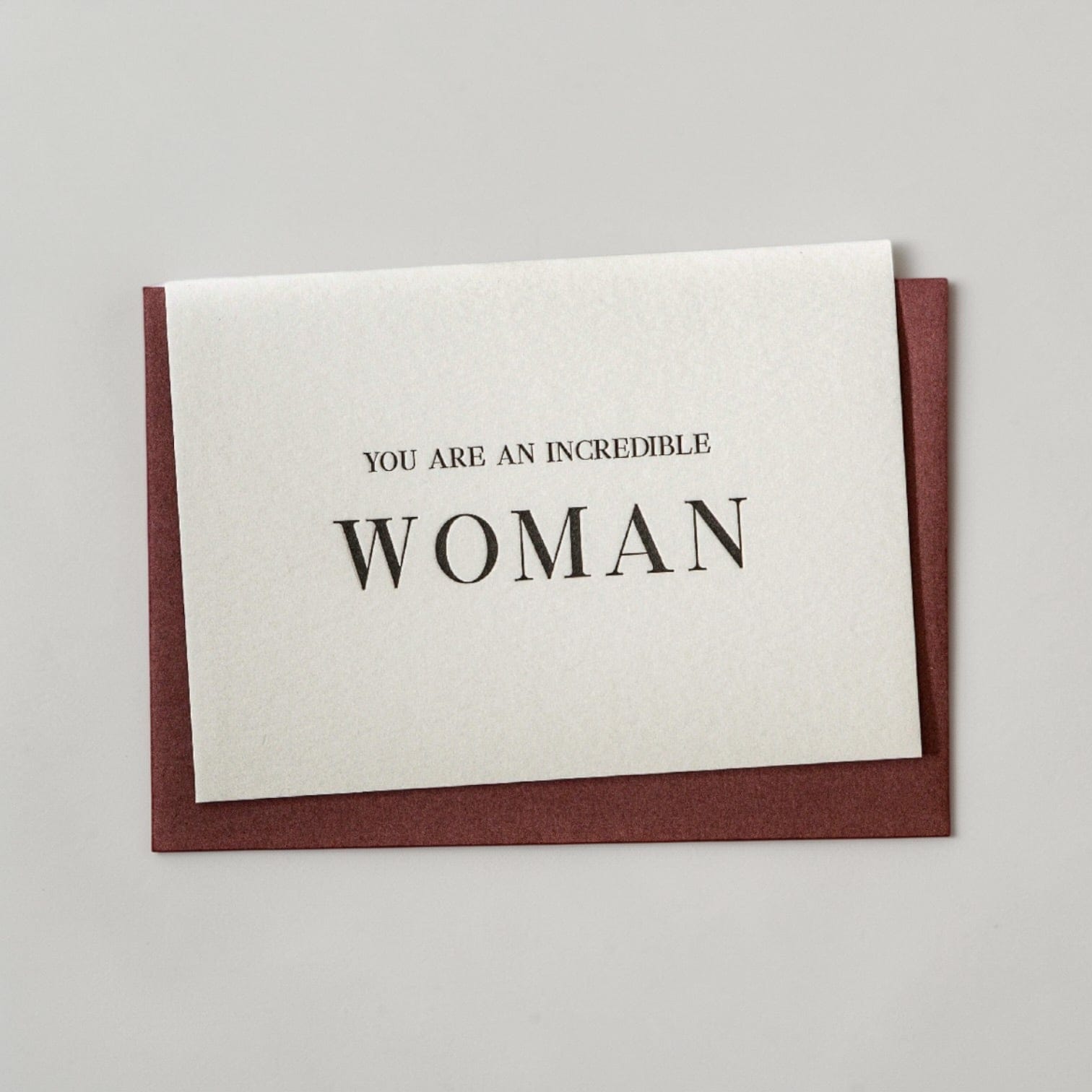 Clare Bernadette Greeting Cards - Handmade in Australia Incredible Woman by Clare Bernadette