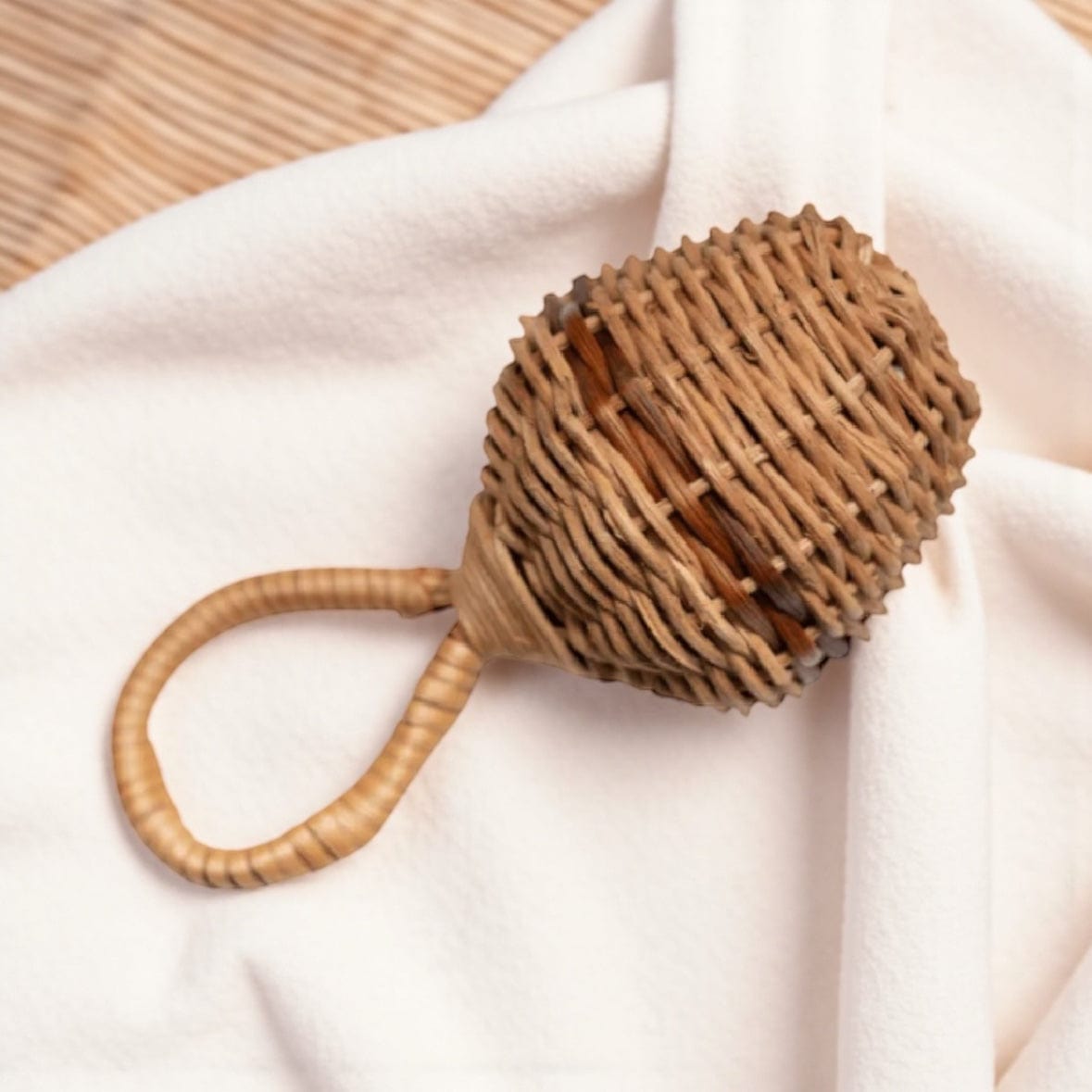 Classic Rattan Baby Rattle by Classical Child