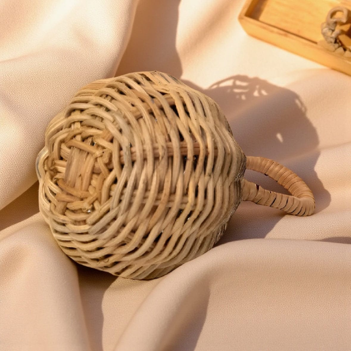 Classic Rattan Baby Rattle by Classical Child