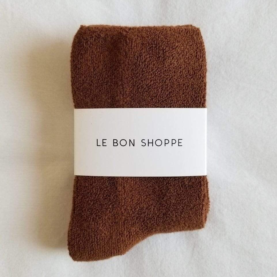 cloud socks - 4 colours SEPIA by Le Bon Shoppe