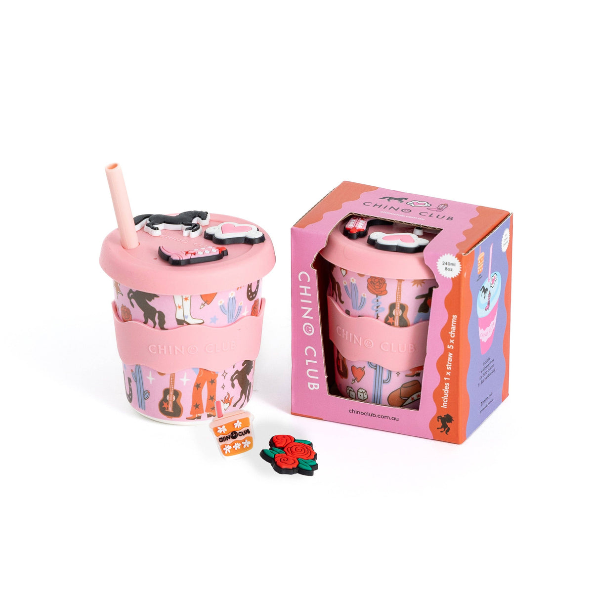 Cowgirl Chino Charm Cup 8oz by Chino Club