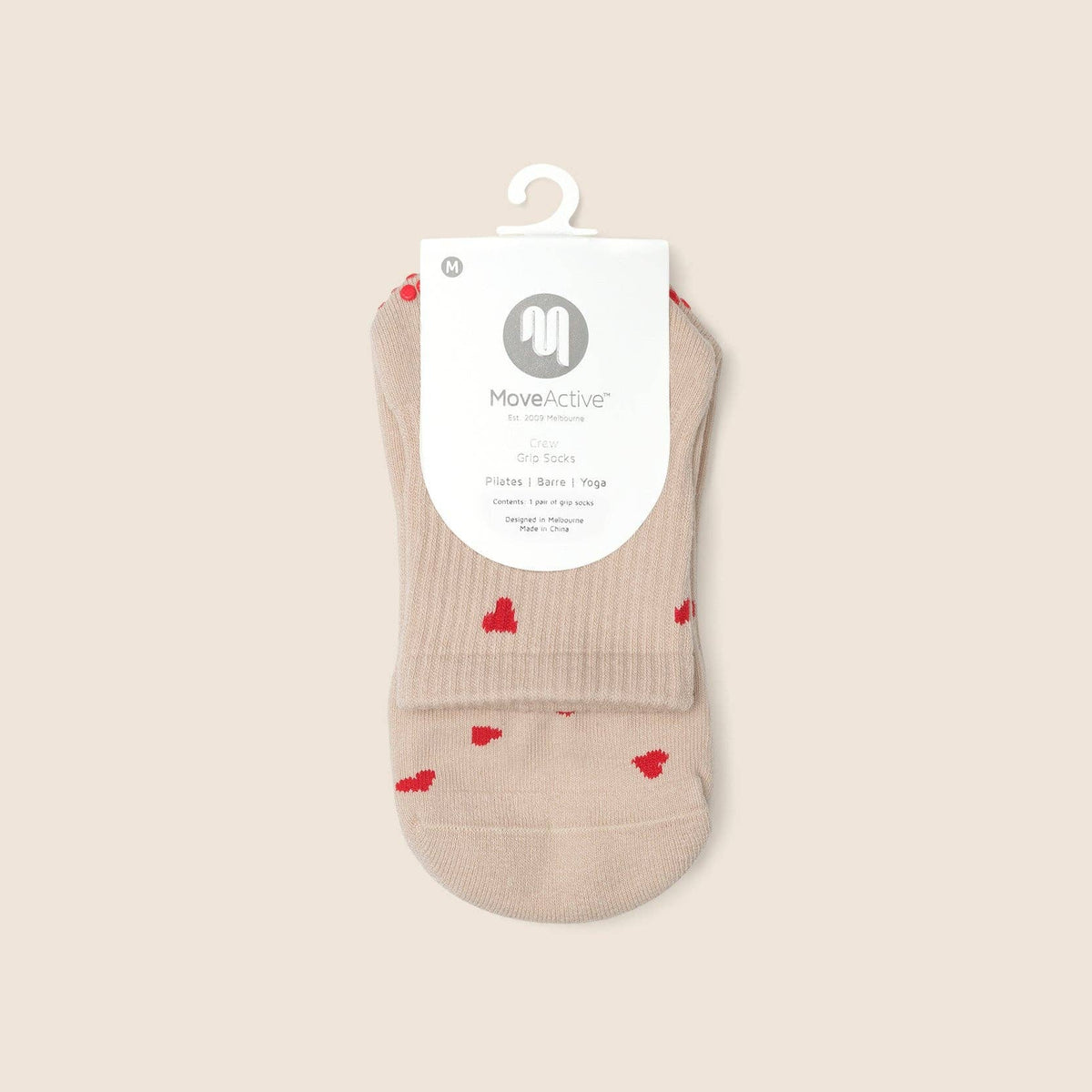 Crew Grip Socks - Love Me by MoveActive