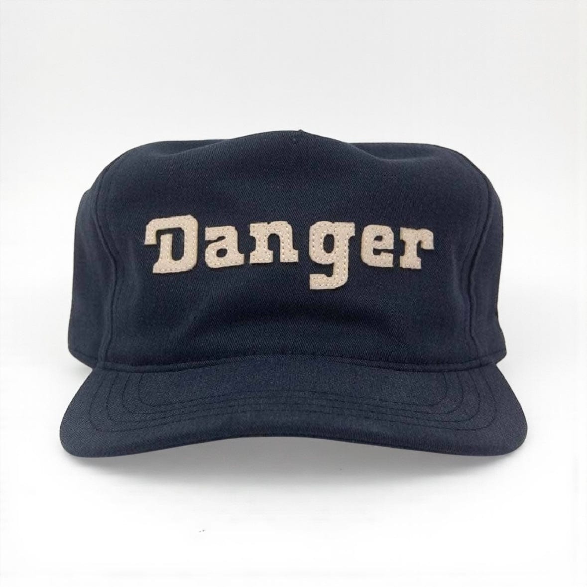 Danger Snapback by Ampal Creative - Navy by The Ampal Creative