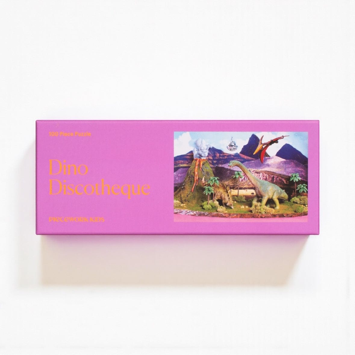 Dino Discotheque 100 Piece Puzzle by Piecework Puzzles