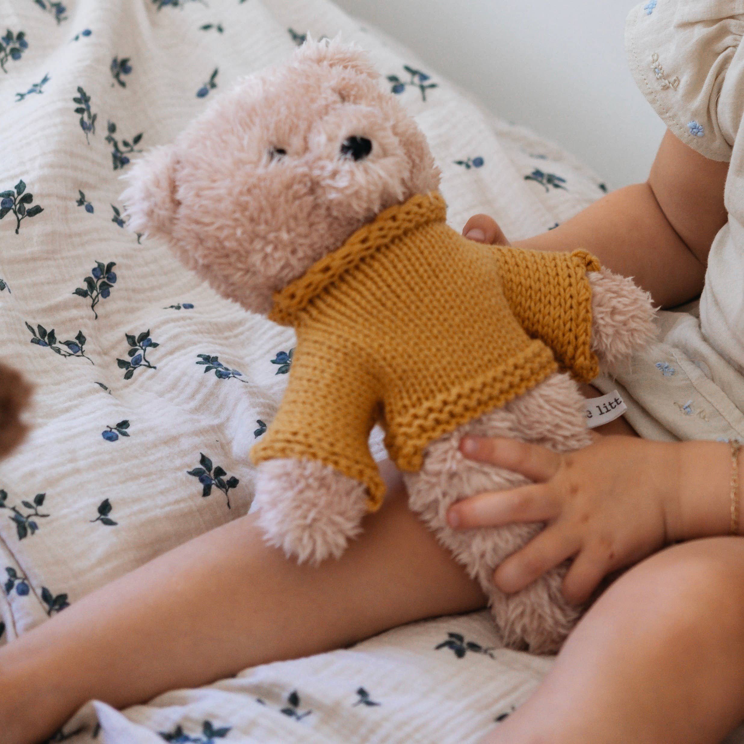 Dulcie bear - mini | soft toy by and the little dog laughed