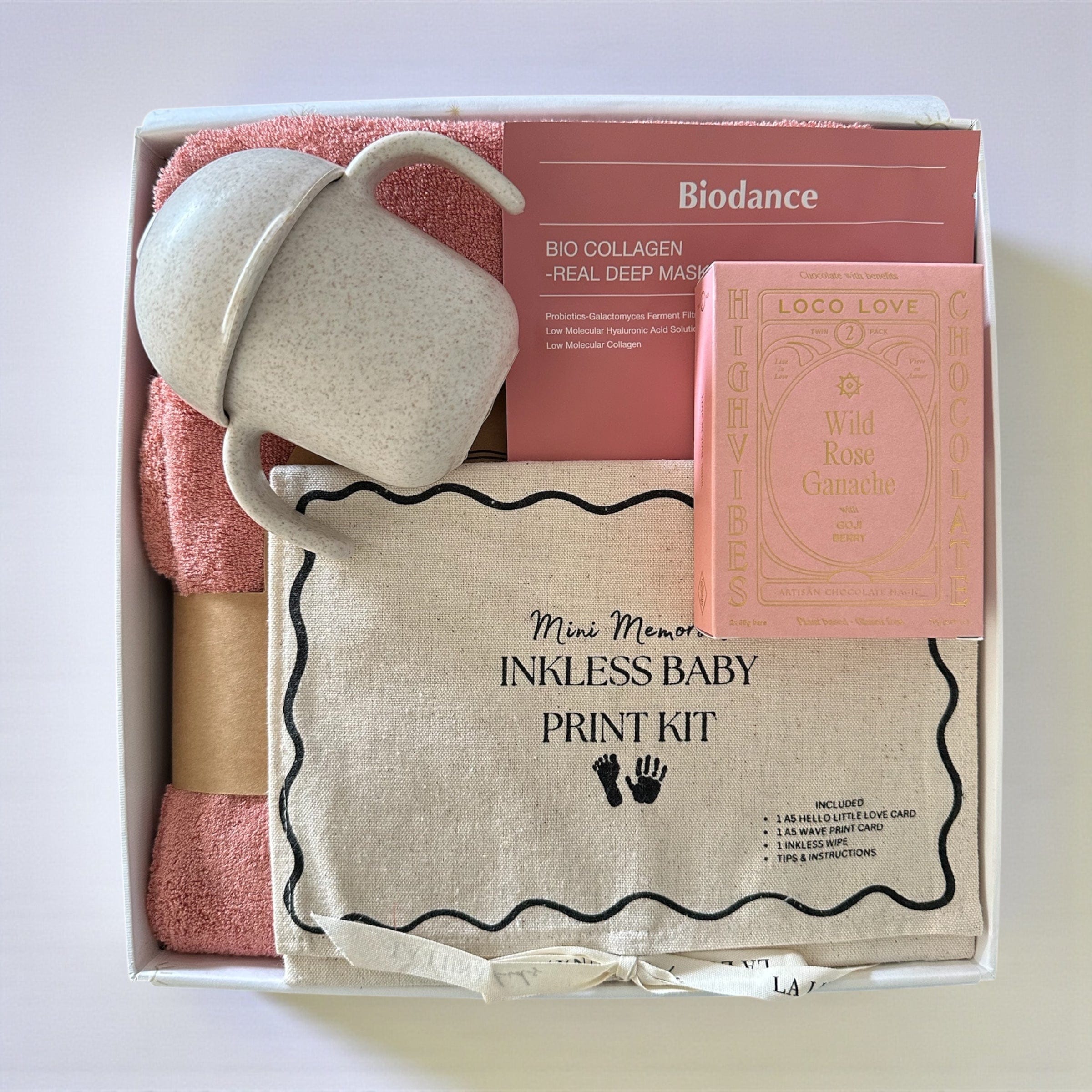 Early Days & Beyond Baby Gift Box Blush by Claya