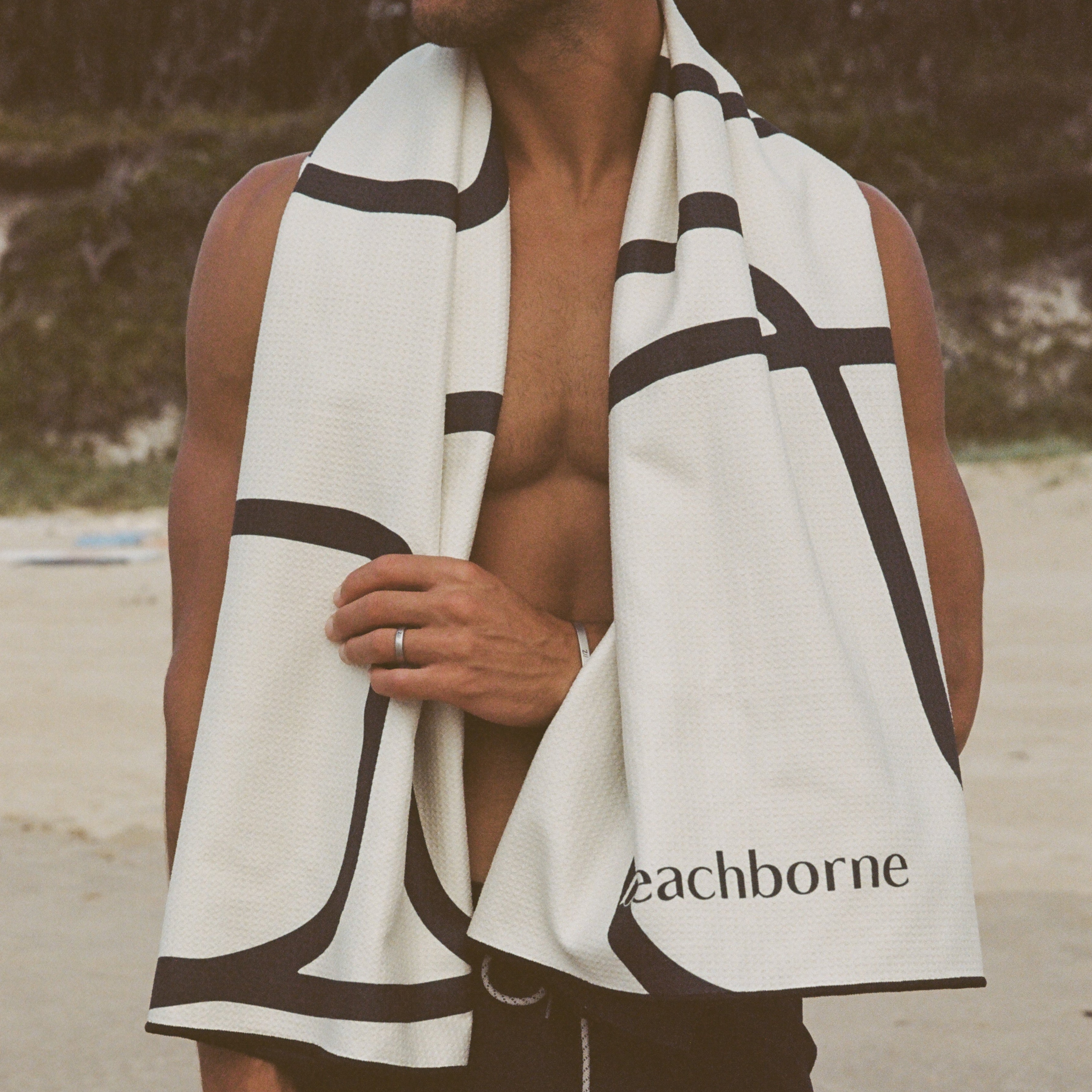 Endless Mono Sand Free Beach Towel by Beachbourne