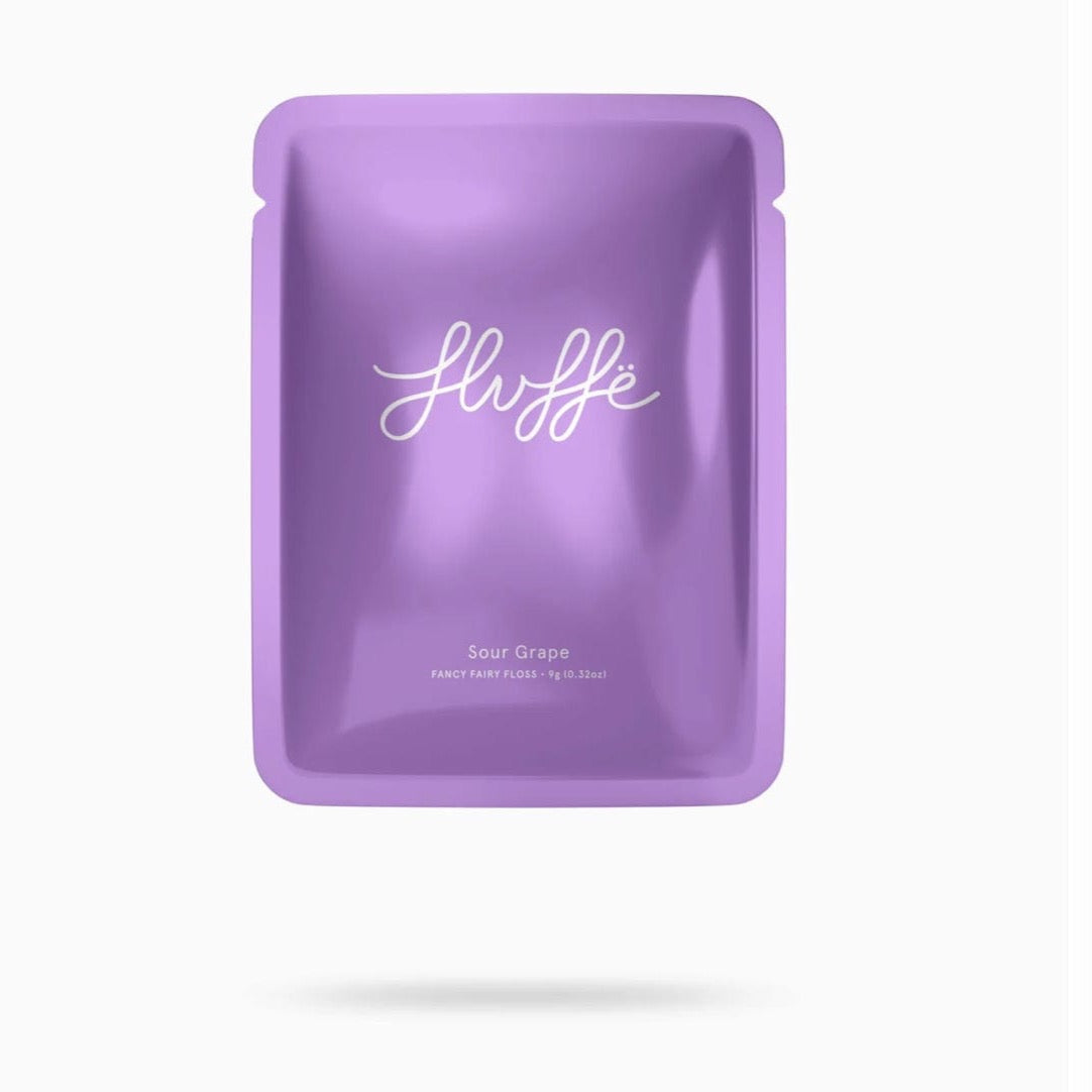 Flavoured Fairy Floss Sour Grape by Fluffe
