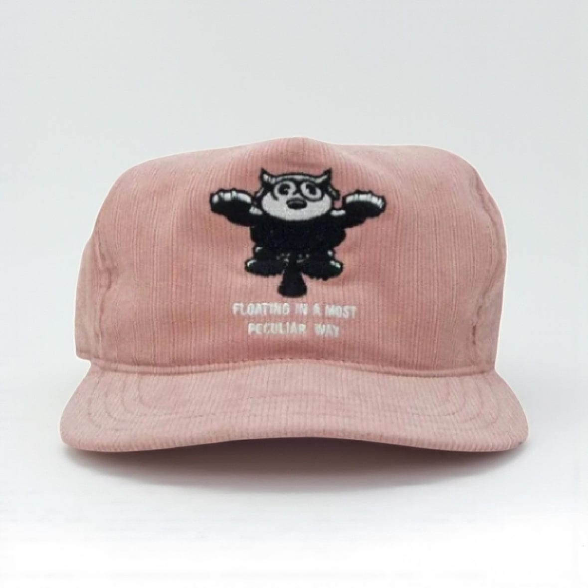 Floating Cord Snapback by Ampal Creative - Pink Corduroy by The Ampal Creative
