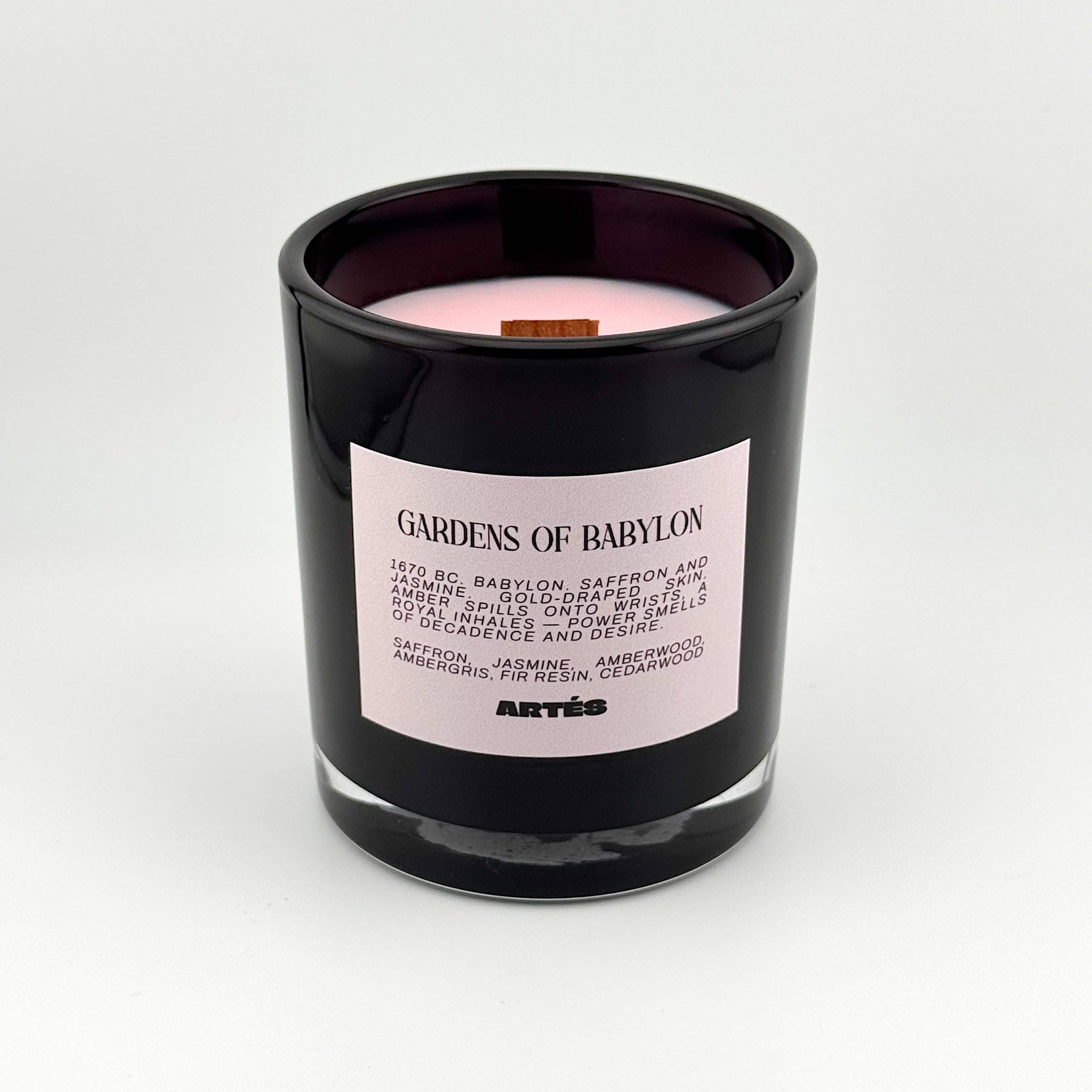 GARDENS OF BABYLON Scented Soy Candle 280G · 60 hours of burn by ARTES