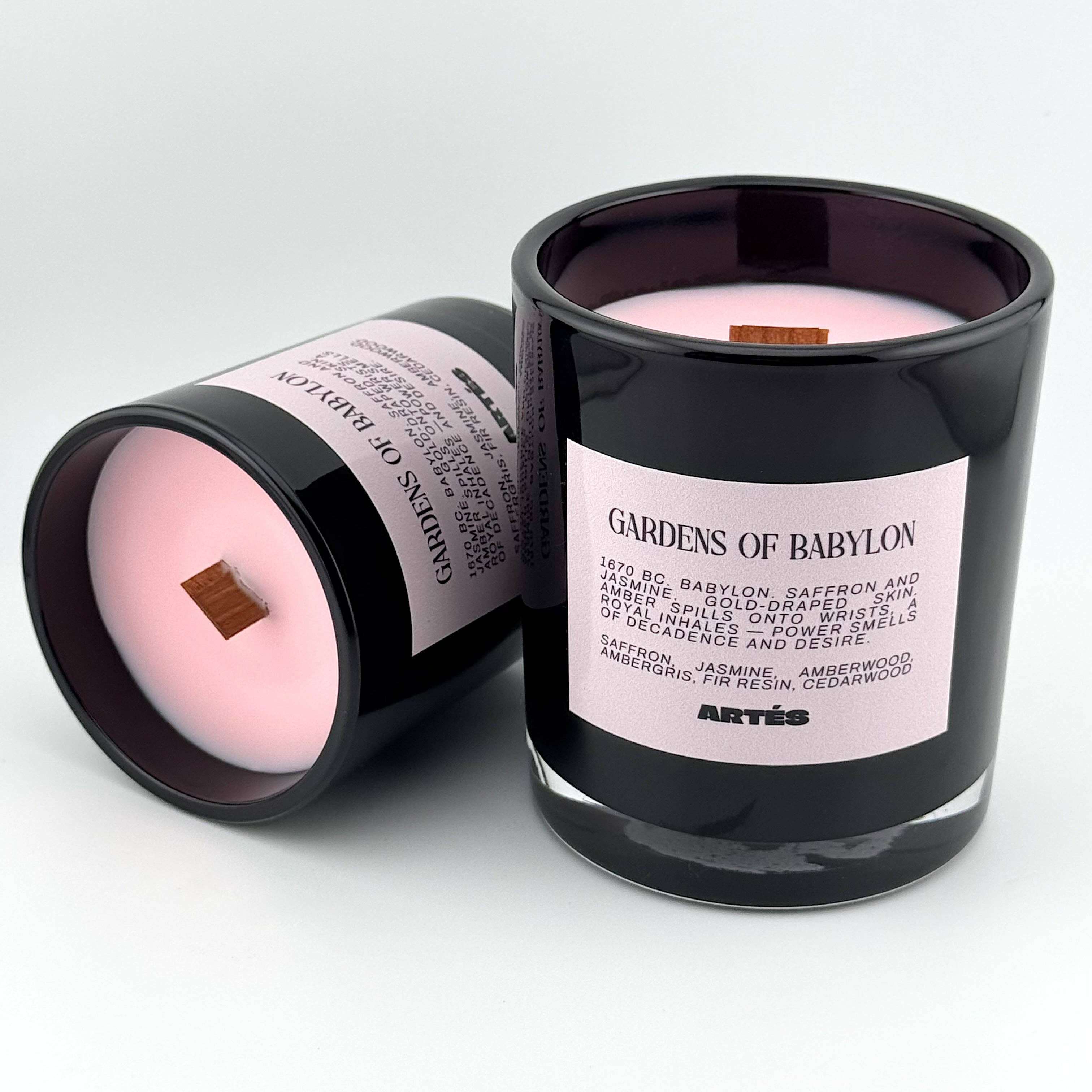 GARDENS OF BABYLON Scented Soy Candle 280G · 60 hours of burn by ARTES