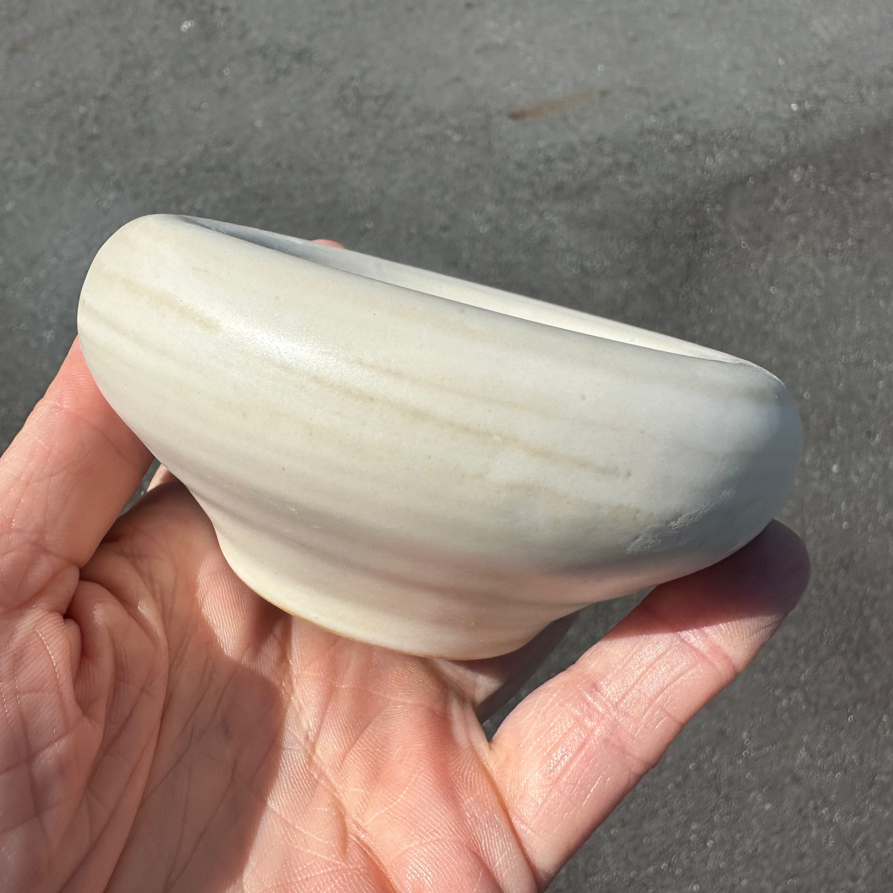 Gentle Habits The Vessel Incense Holder - Cream Ceramic by Gentle Habits