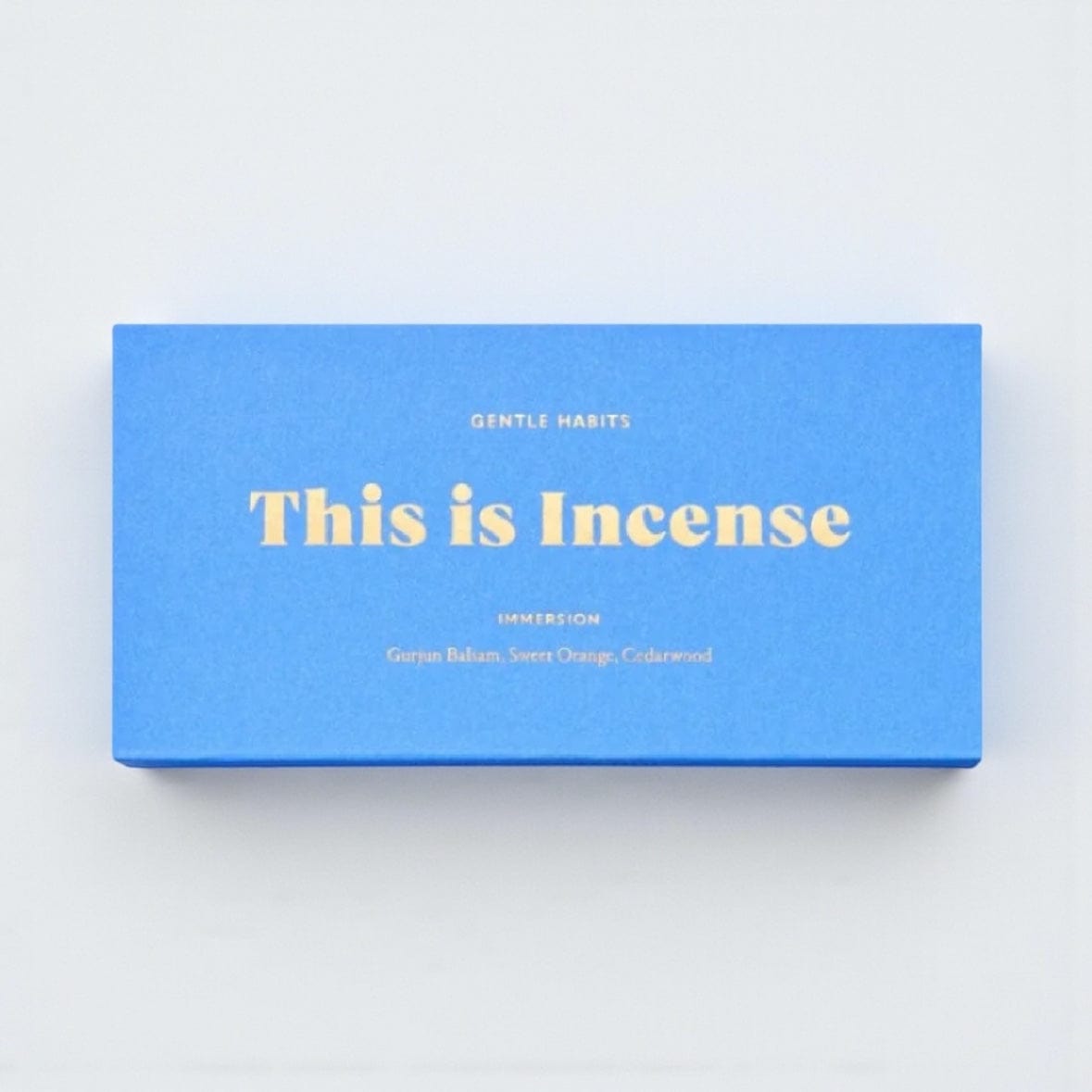 Gentle Habits This Is Incense - IMMERSION by Gentle Habits