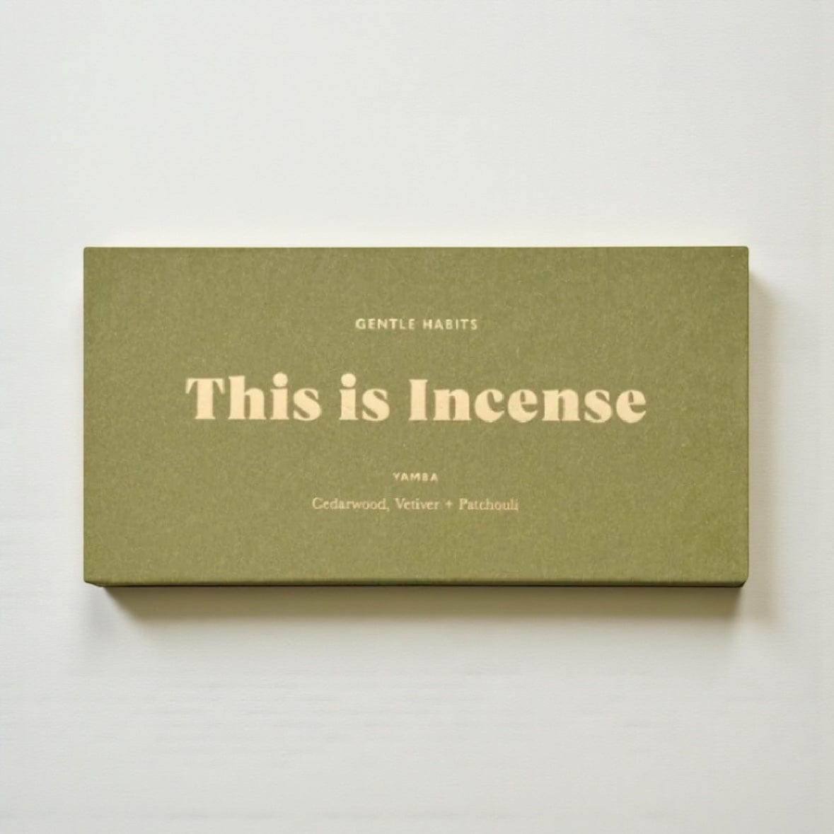 Gentle Habits This Is Incense - YAMBA by Gentle Habits
