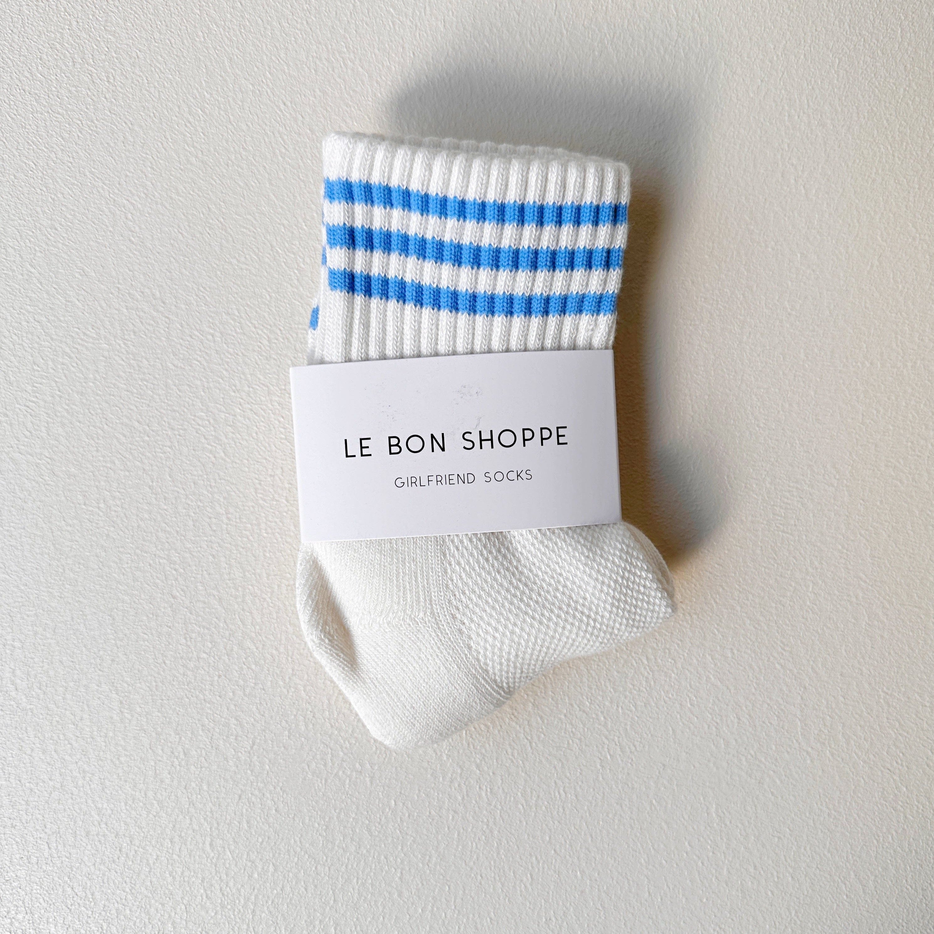 girlfriend socks - 5 Colours Ivory by Le Bon Shoppe