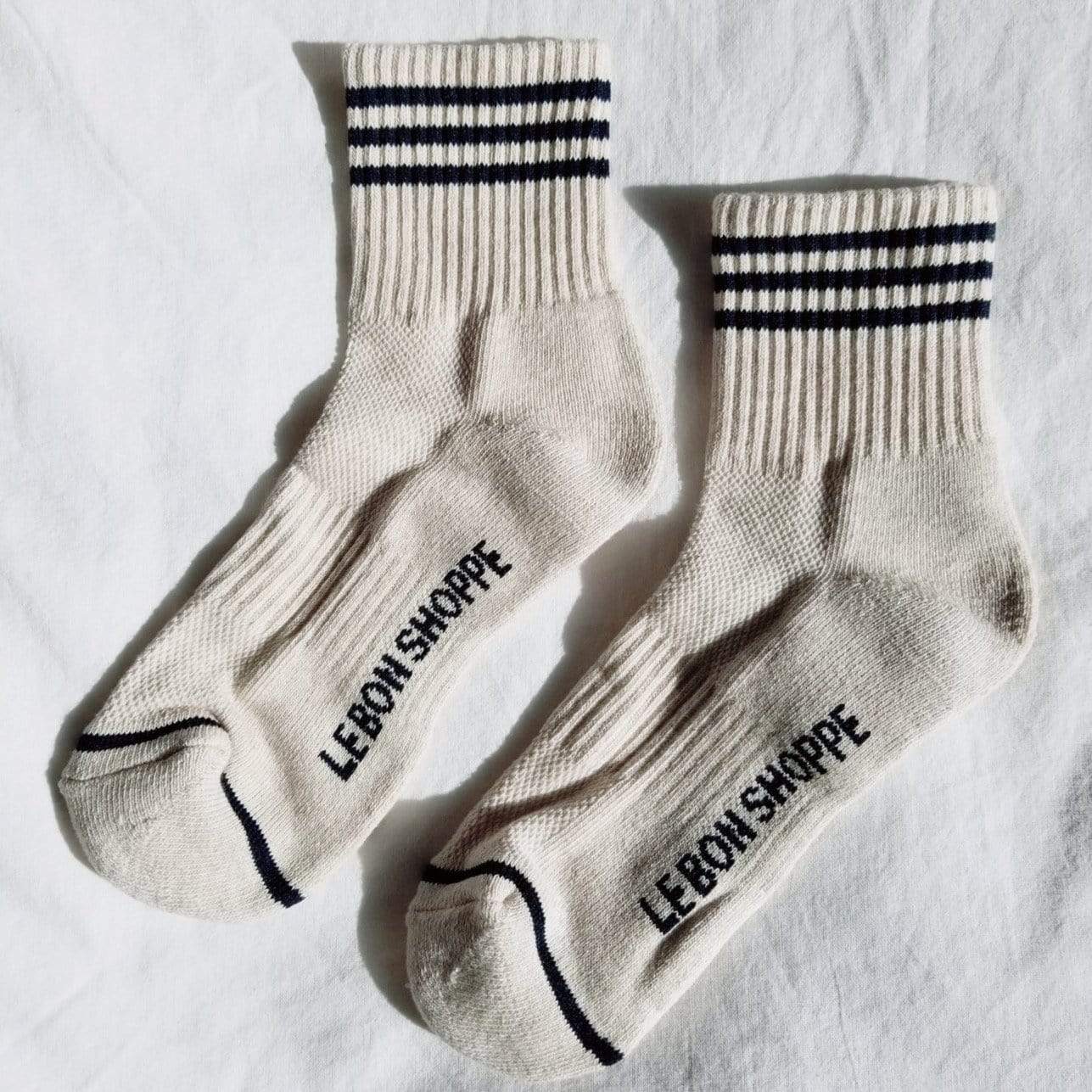 girlfriend socks - 5 Colours Oatmeal by Le Bon Shoppe