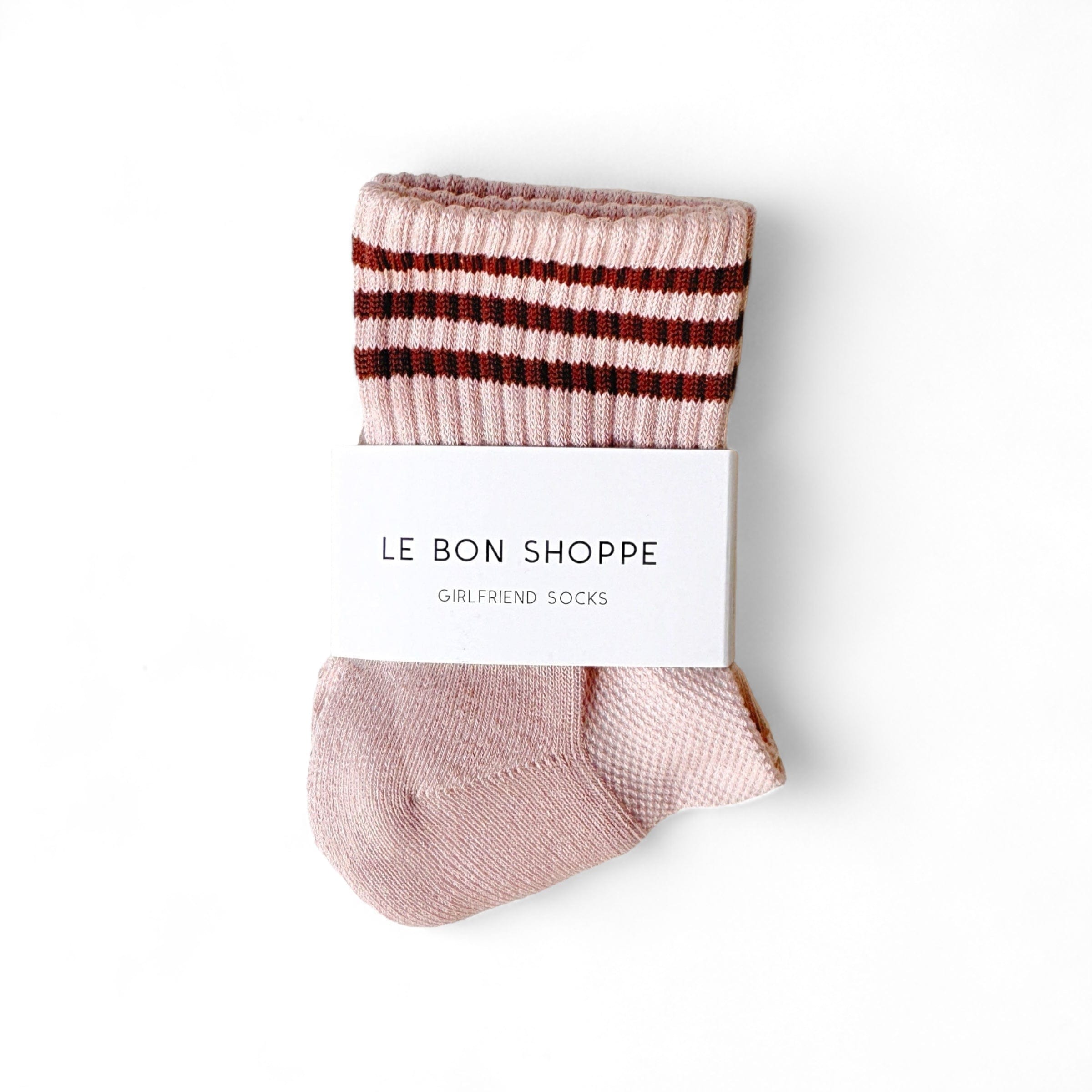 Girlfriend Socks for Her in 12Colours Bellini by Le Bon Shoppe
