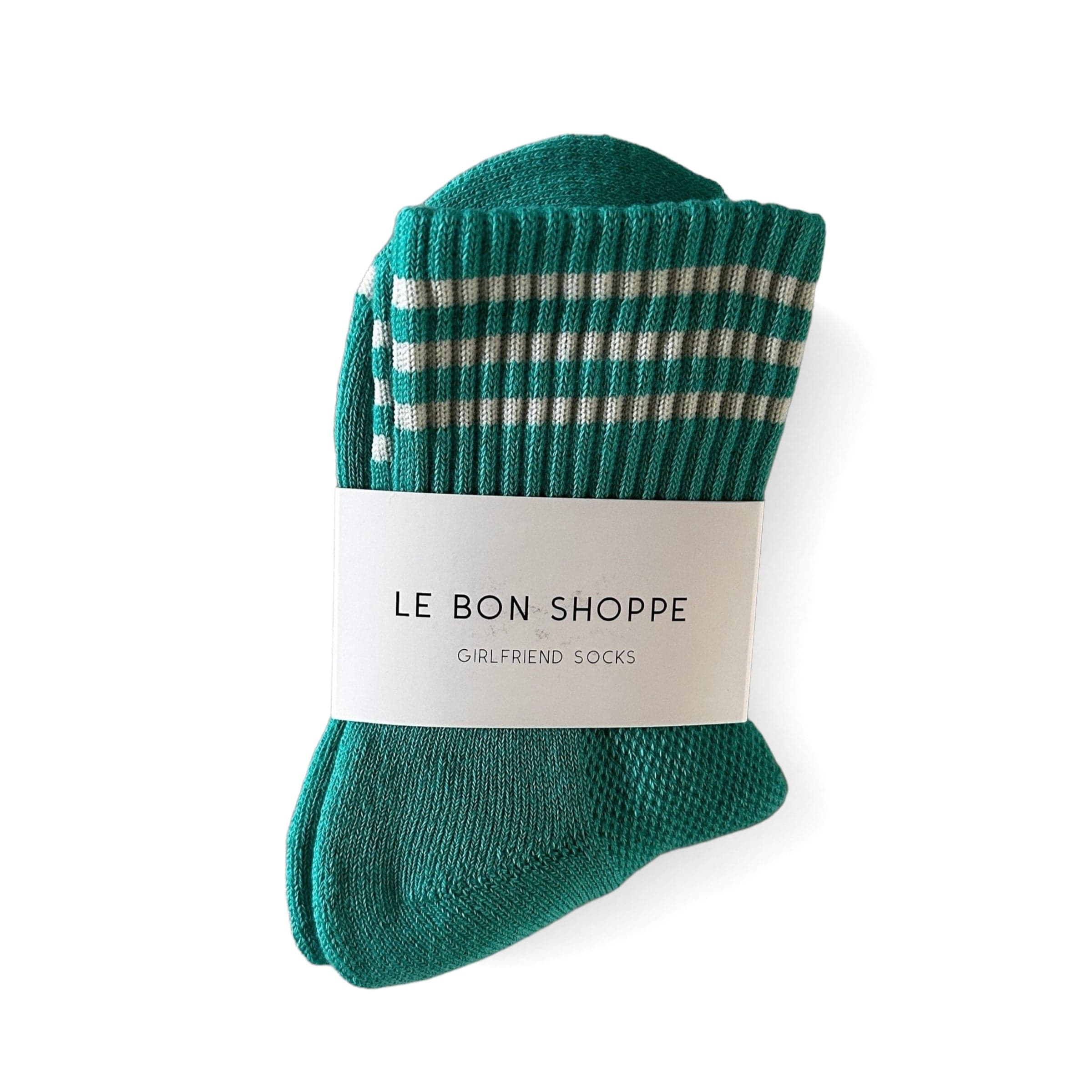 Girlfriend Socks for Her in 12Colours Emerald by Le Bon Shoppe