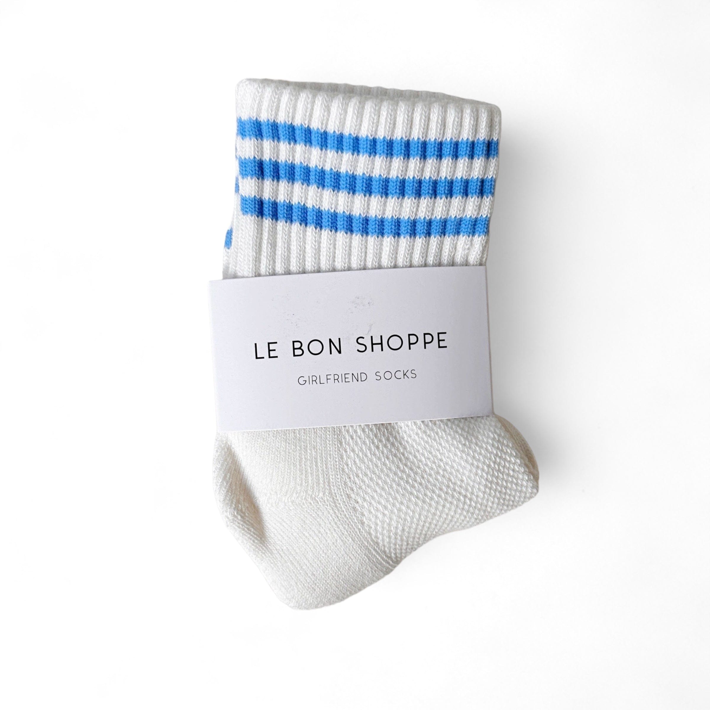 Girlfriend Socks for Her in 12Colours Ivory by Le Bon Shoppe