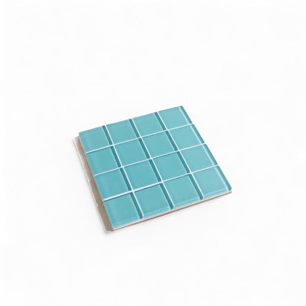 Glass Tile Coaster  - Breakfast at Tiffany's by Subtle Art Studios