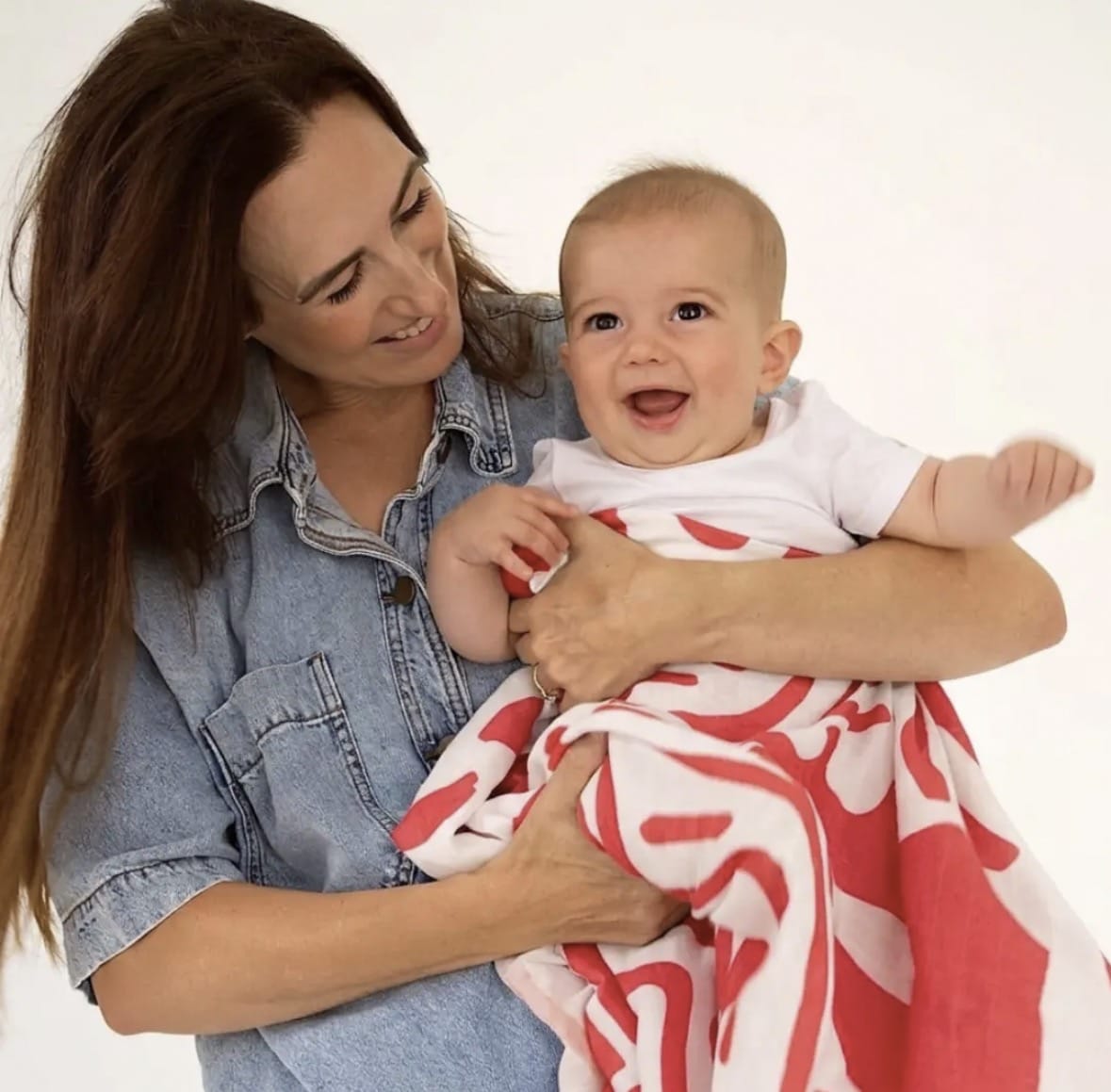 Golden Child Holiday Patterned Baby Swaddle by Golden Child