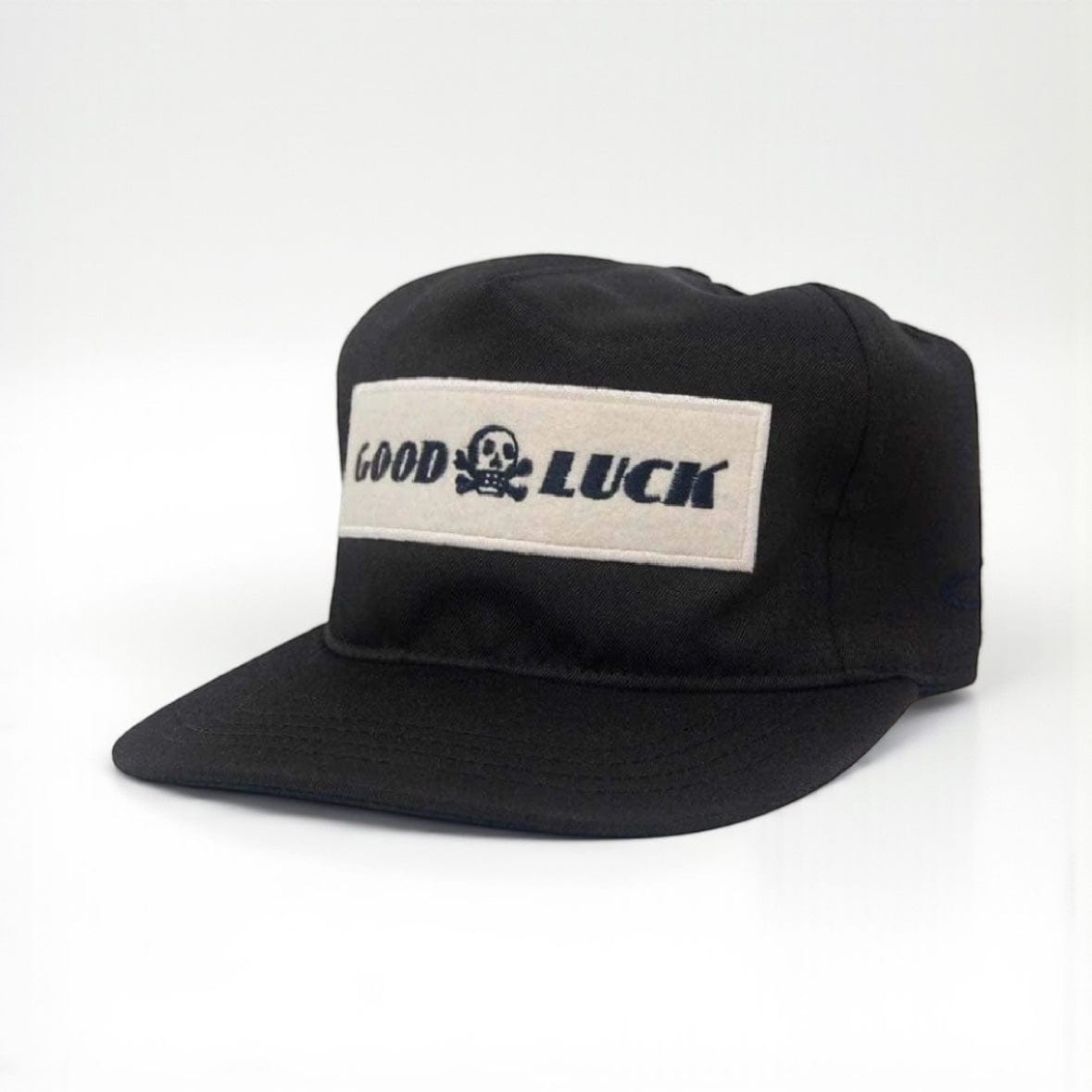 GOOD LUCK Snapback by Ampal Creative - Black by The Ampal Creative