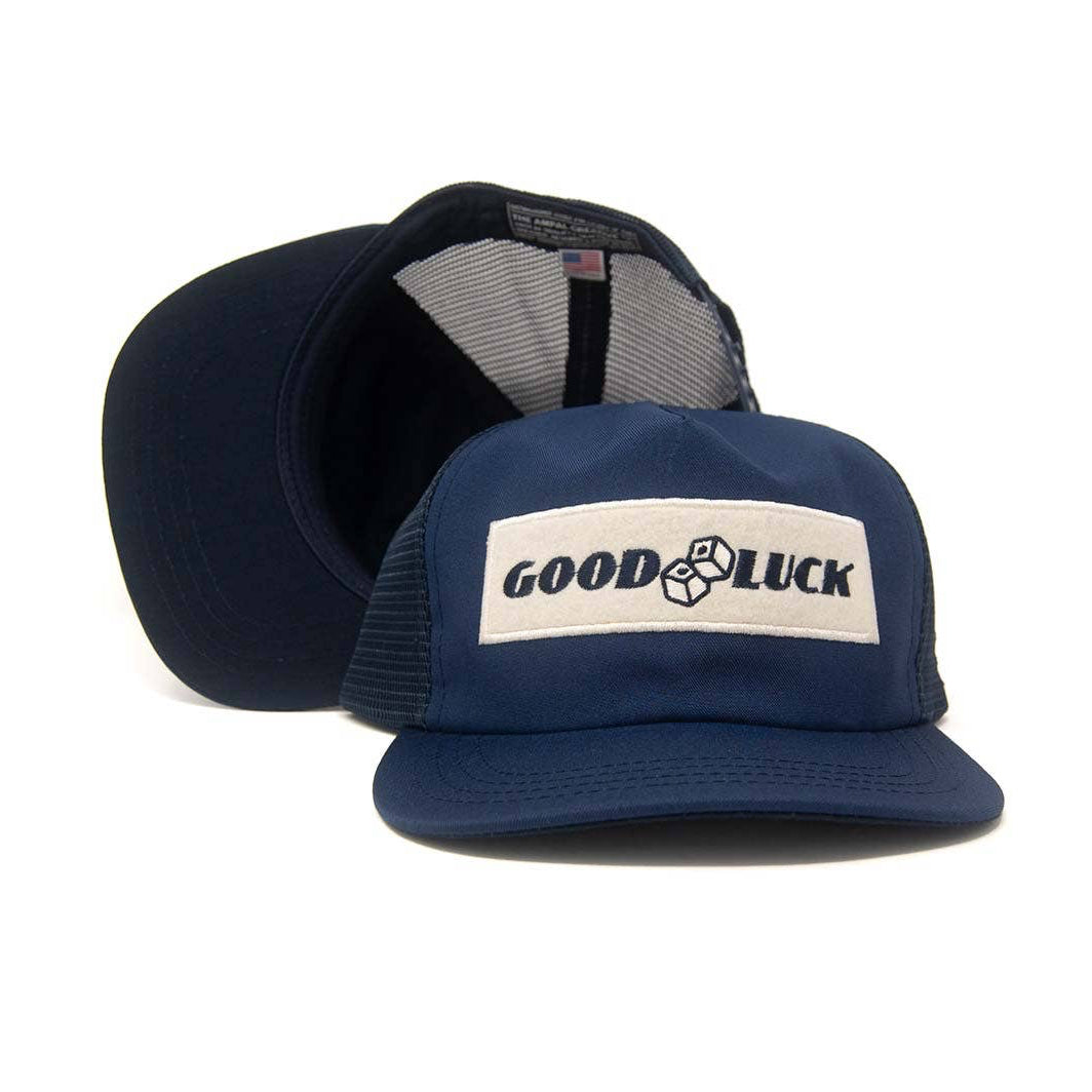 GOOD LUCK TRUCKER - Snapback by The Ampal Creative