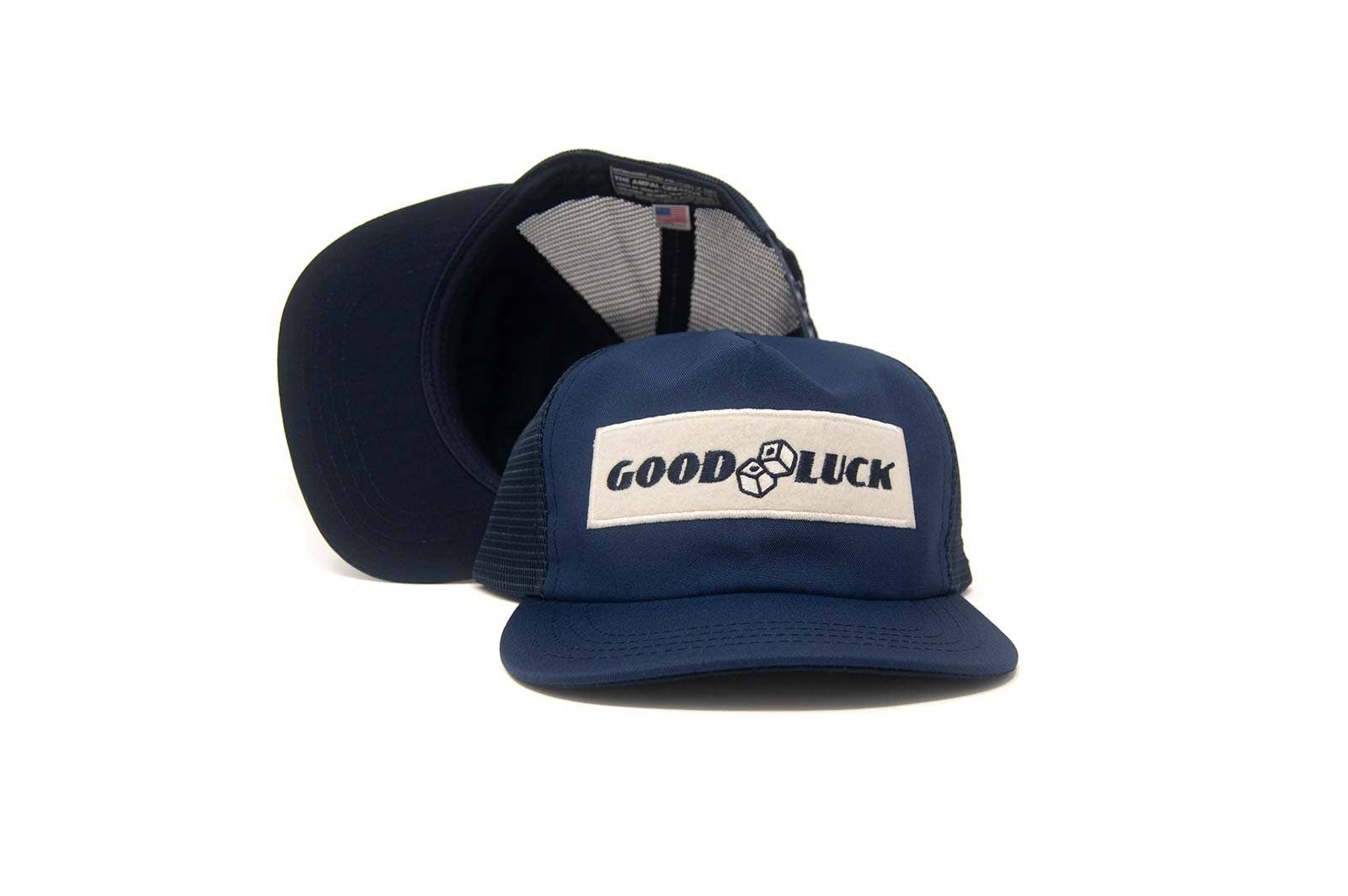 GOOD LUCK TRUCKER - Snapback by The Ampal Creative