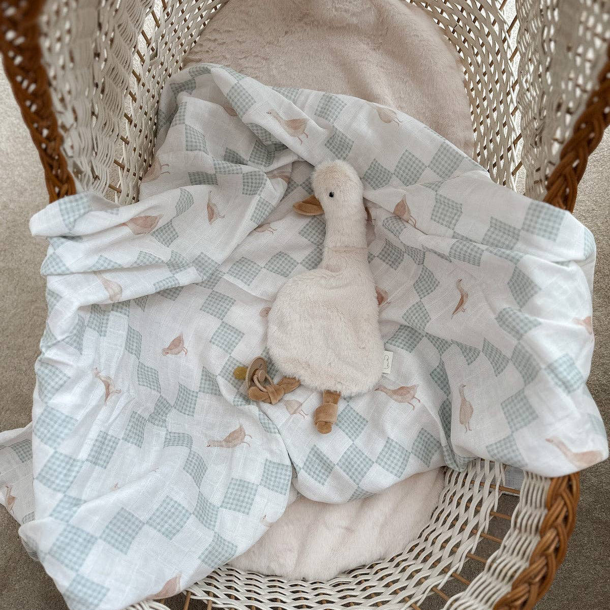 Goosey Gander Swaddle Wrap by Pop Ya Tot