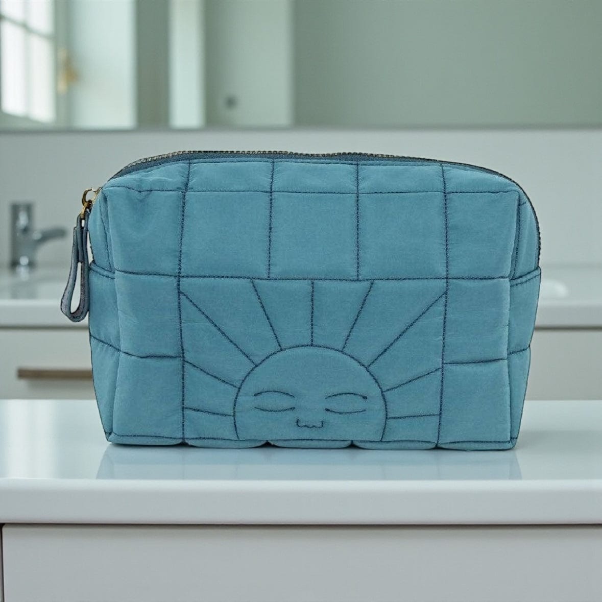 Grech & Co Essentials Cosmetics Case - Assorted Colours Laguna by Grech & Co.