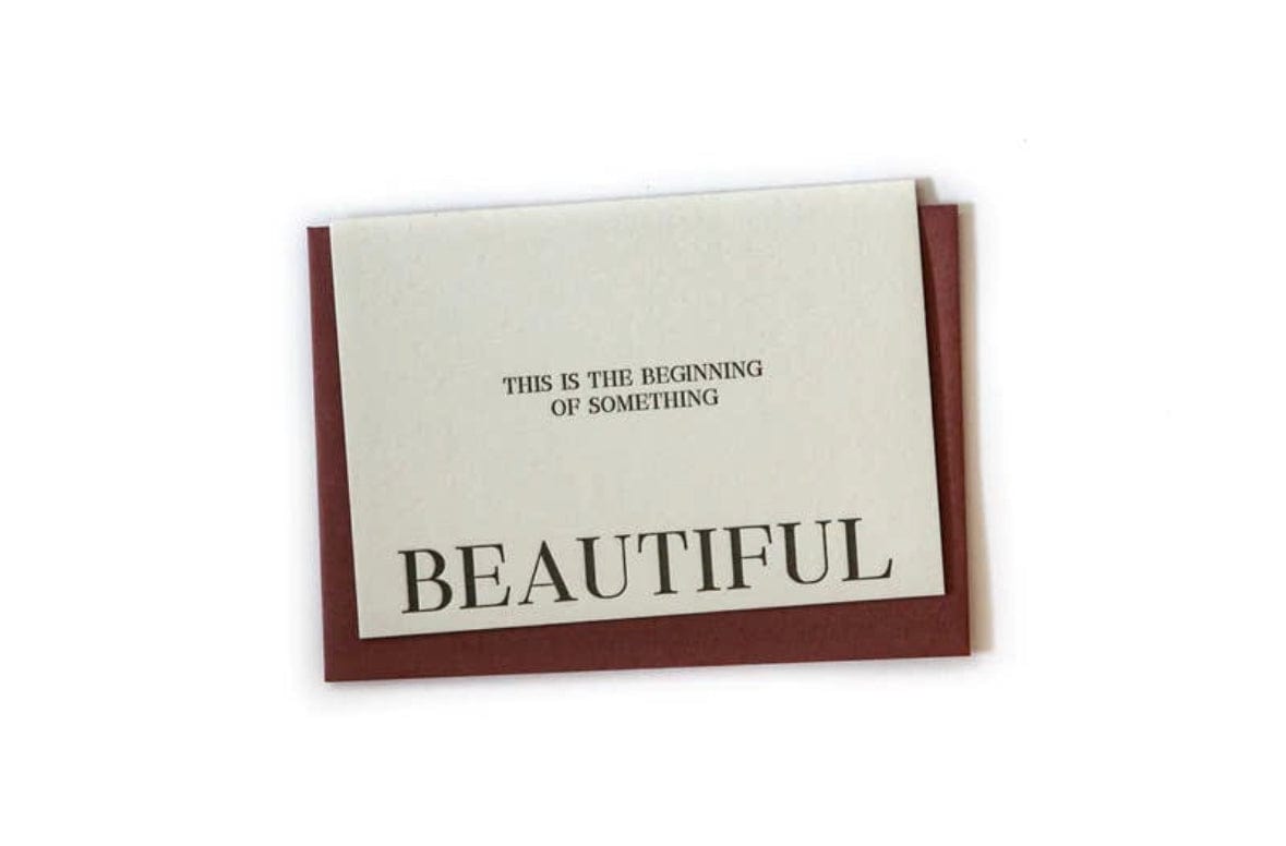 greeting cards Something Beautiful by Clare Bernadette