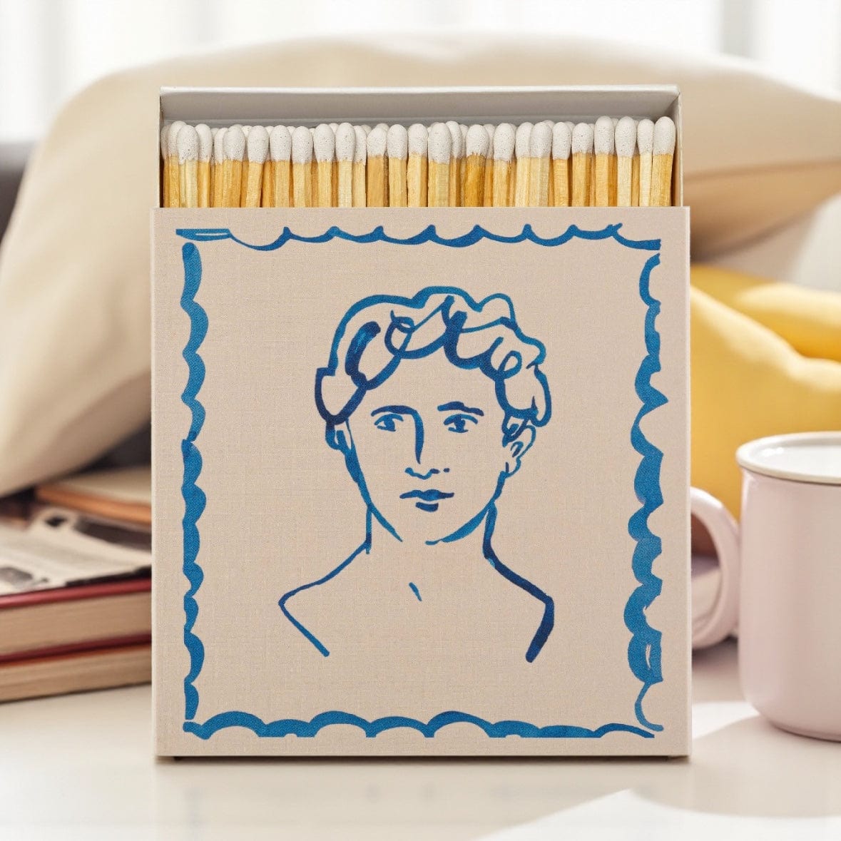 Handsome Matches by Wanderlust Paper Co. Square Matchbox by Archivist Gallery