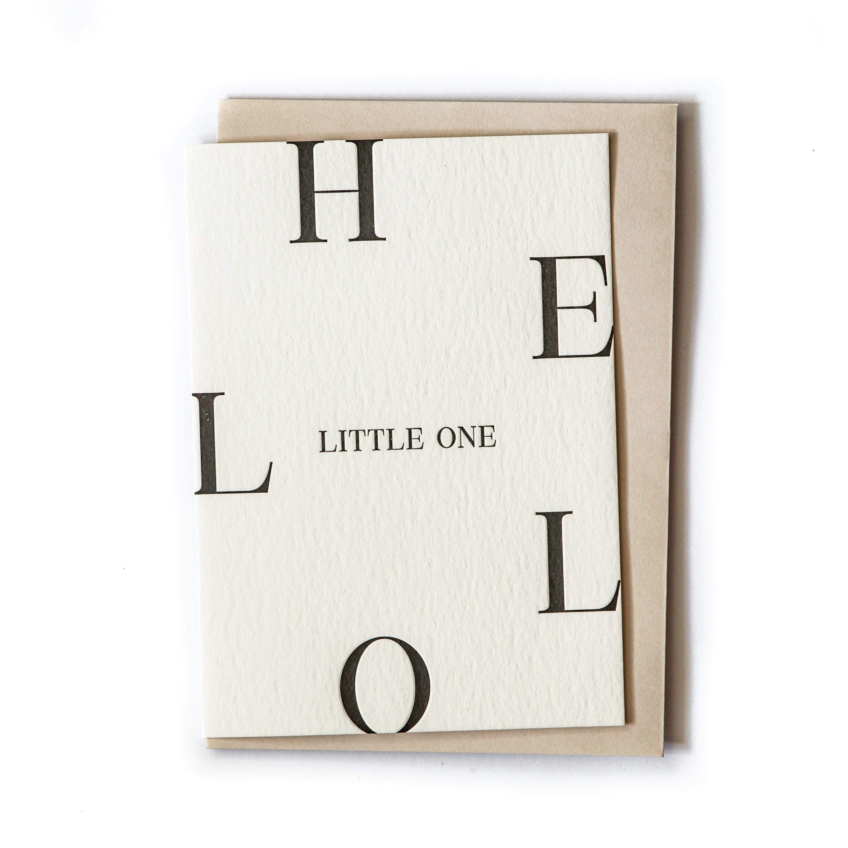 Hello Little One - Gift Box For Baby by Claya