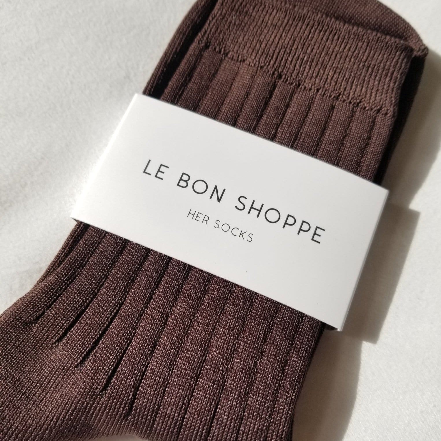 her socks - 7 colours COFFEE by Le Bon Shoppe