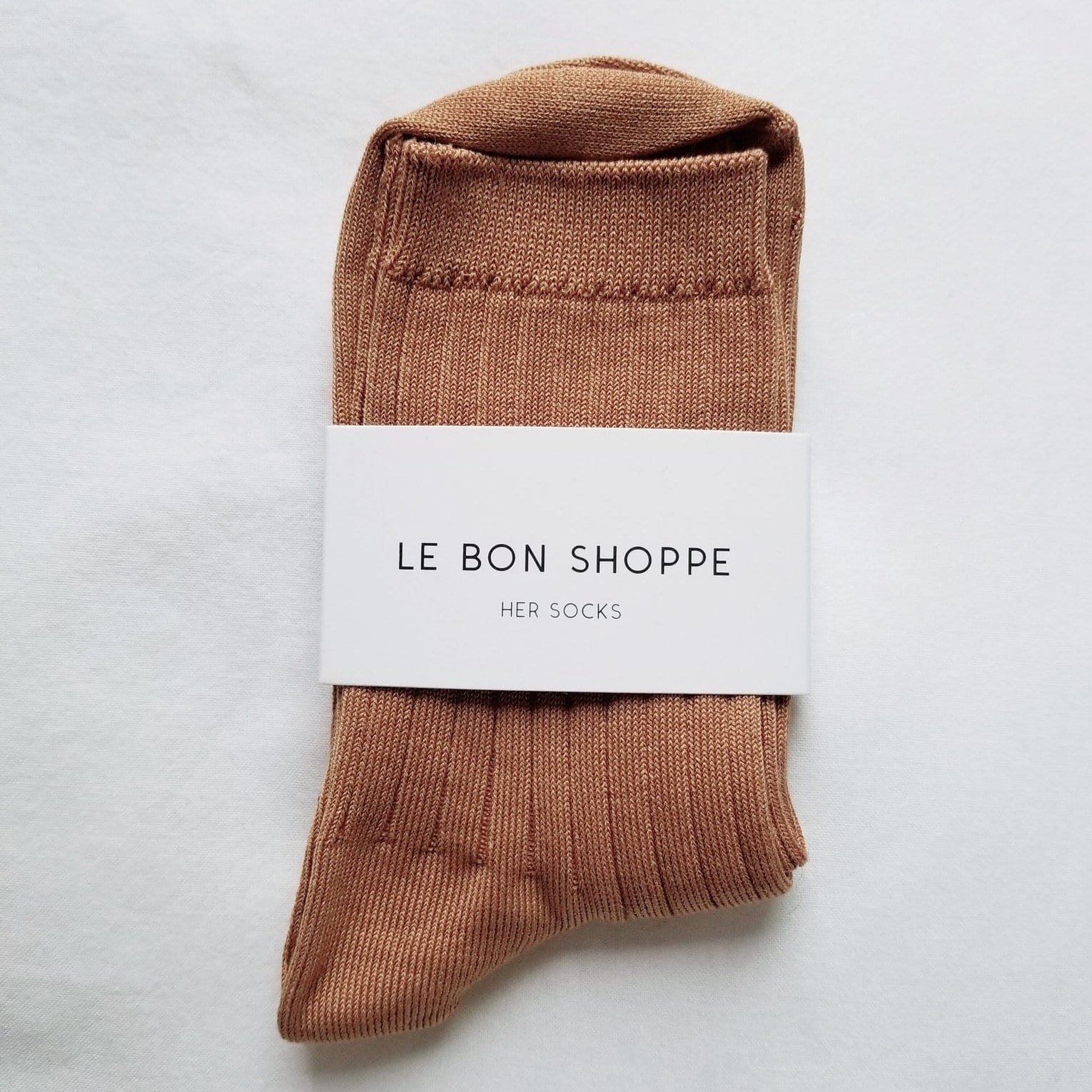her socks - 7 colours PEANUT BUTTER by Le Bon Shoppe