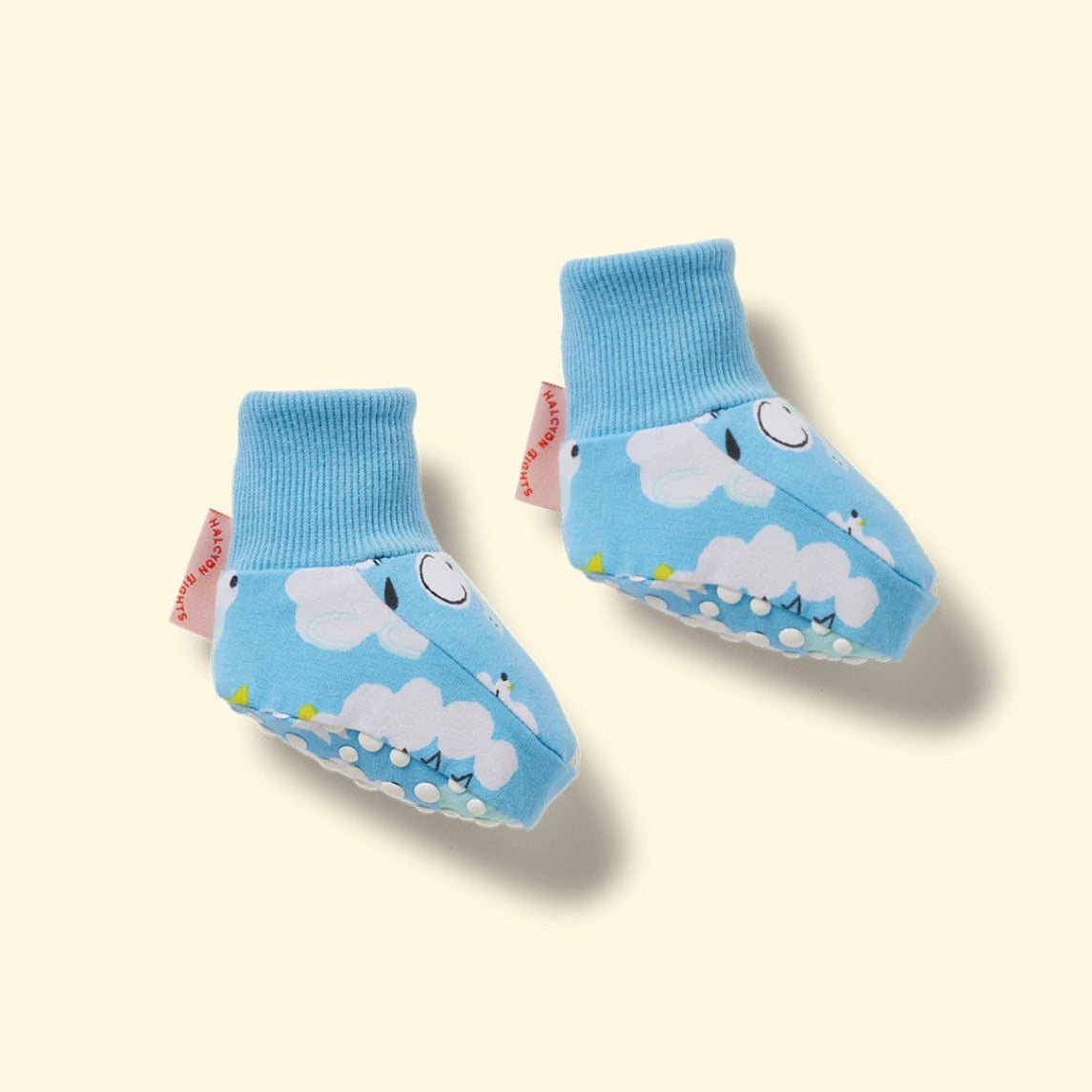 I Spy In The Sky Baby Booties by Halcyon Nights