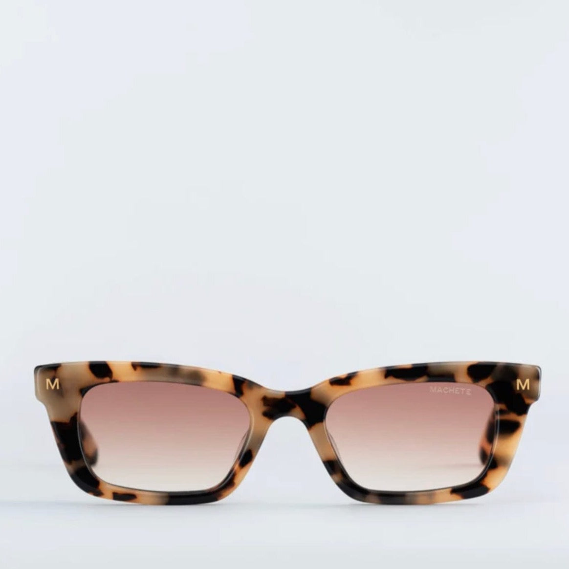 Italian Acetate Sunglasses Ruby In Blonde Tortoise by Machete