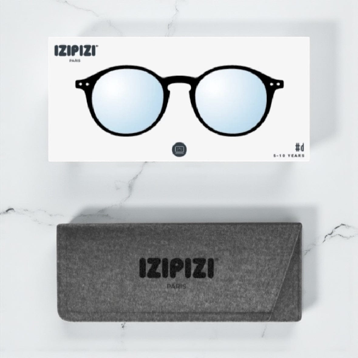 IZIPIZI Children's Blue Light Screen Glasses - Black 5-10 Yrs by IZIPIZI