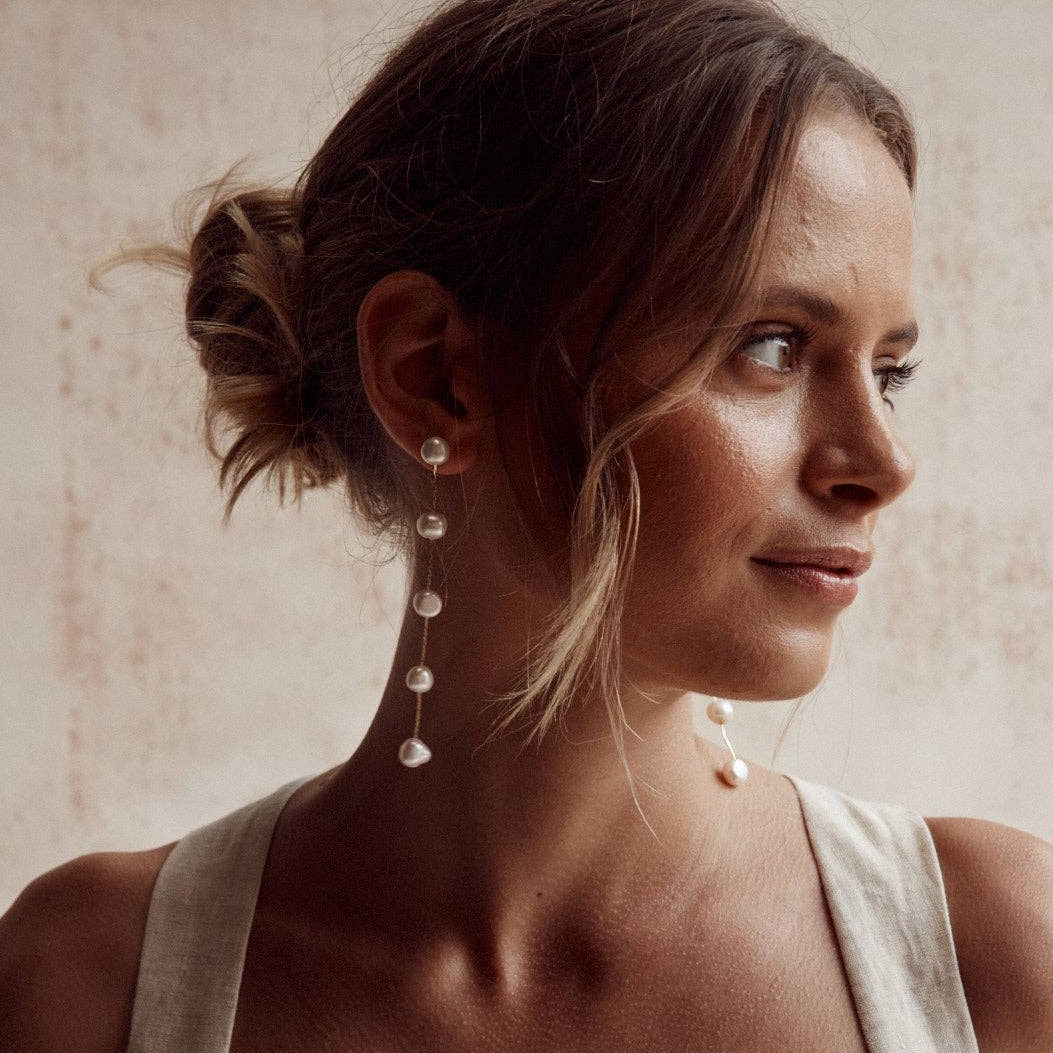 Jennifer Earrings by Dove Grey Accessories