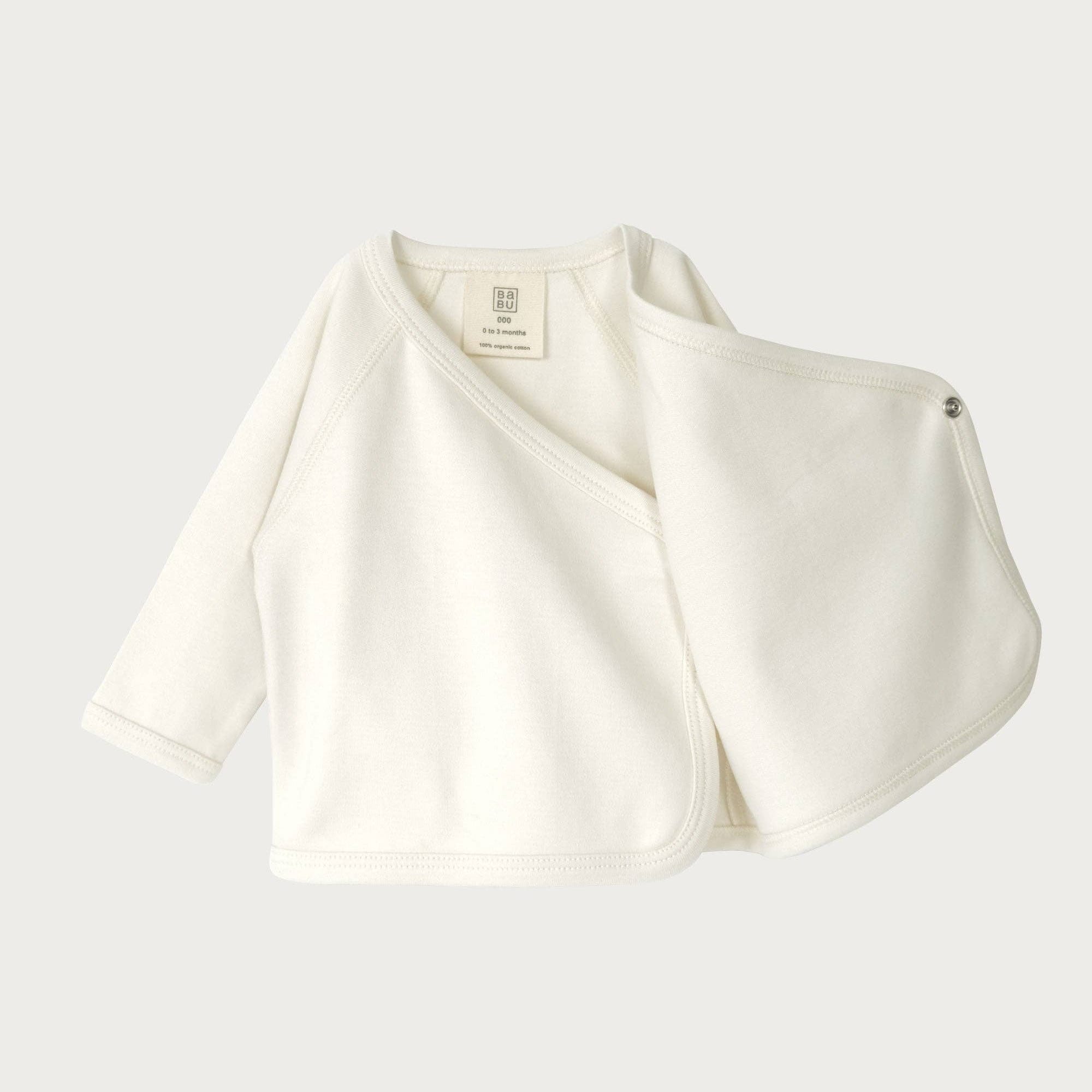 Kimono Cardigan - Cream NB by Babu