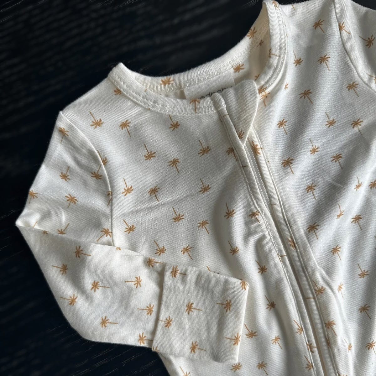 Kynd Baby Day or Night Baby Onesie - Neutral Palm NB and 0-3 mths by Kynd Baby